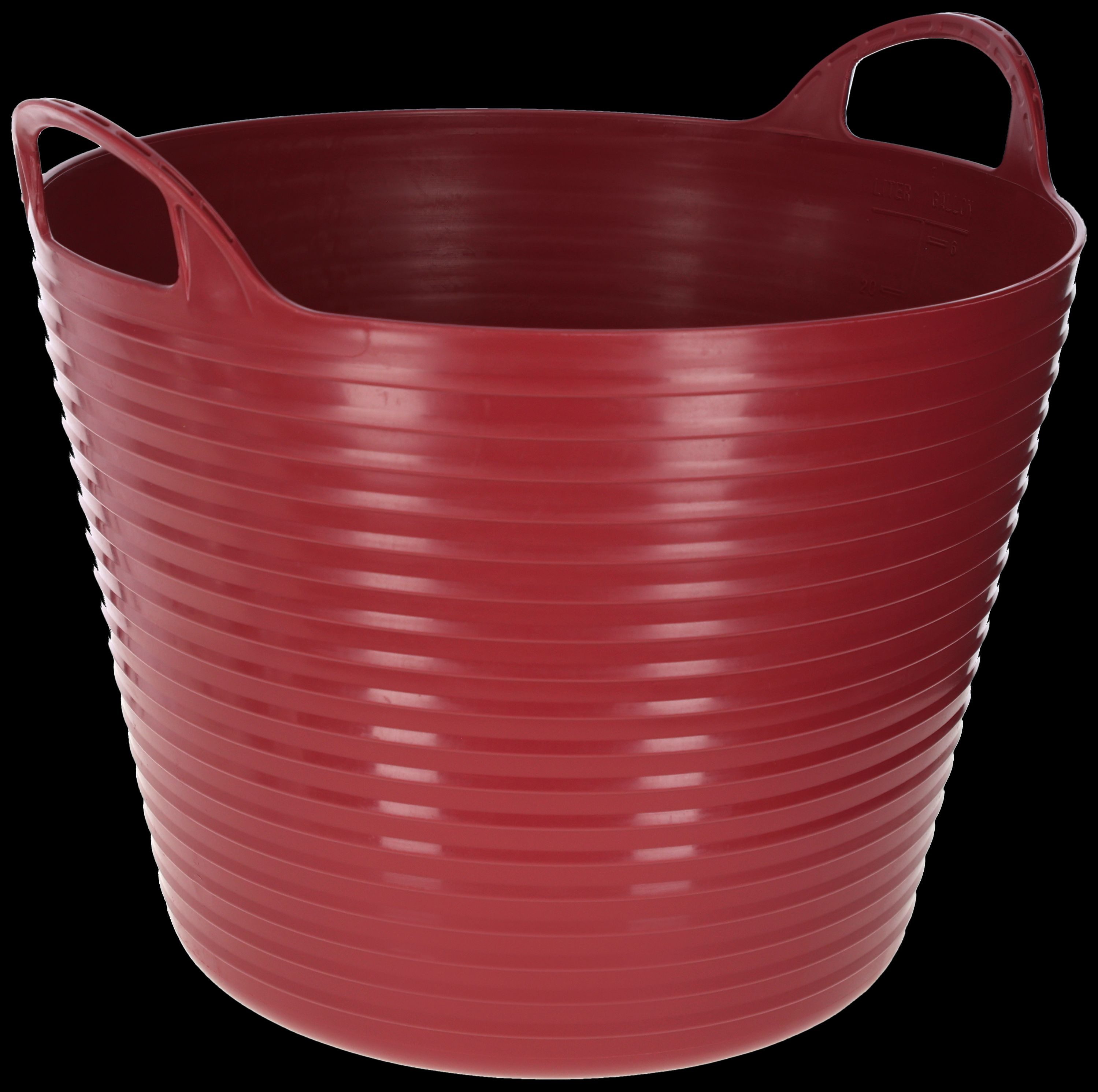 Futterstation Kerbl Trog FlexBag rose (Fassungsvermögen 28 Liter, Futtereimer)