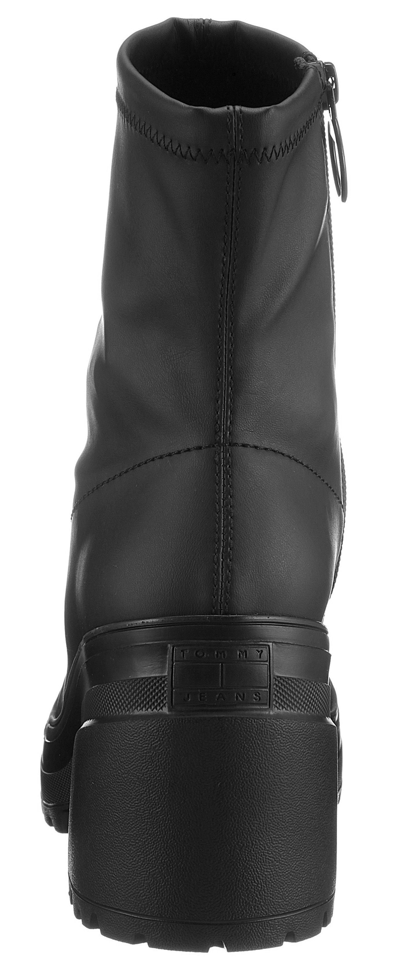 Tommy Jeans HEELED TOMMY mit Stiefelette JEANS profilierter Laufsohle BOOT
