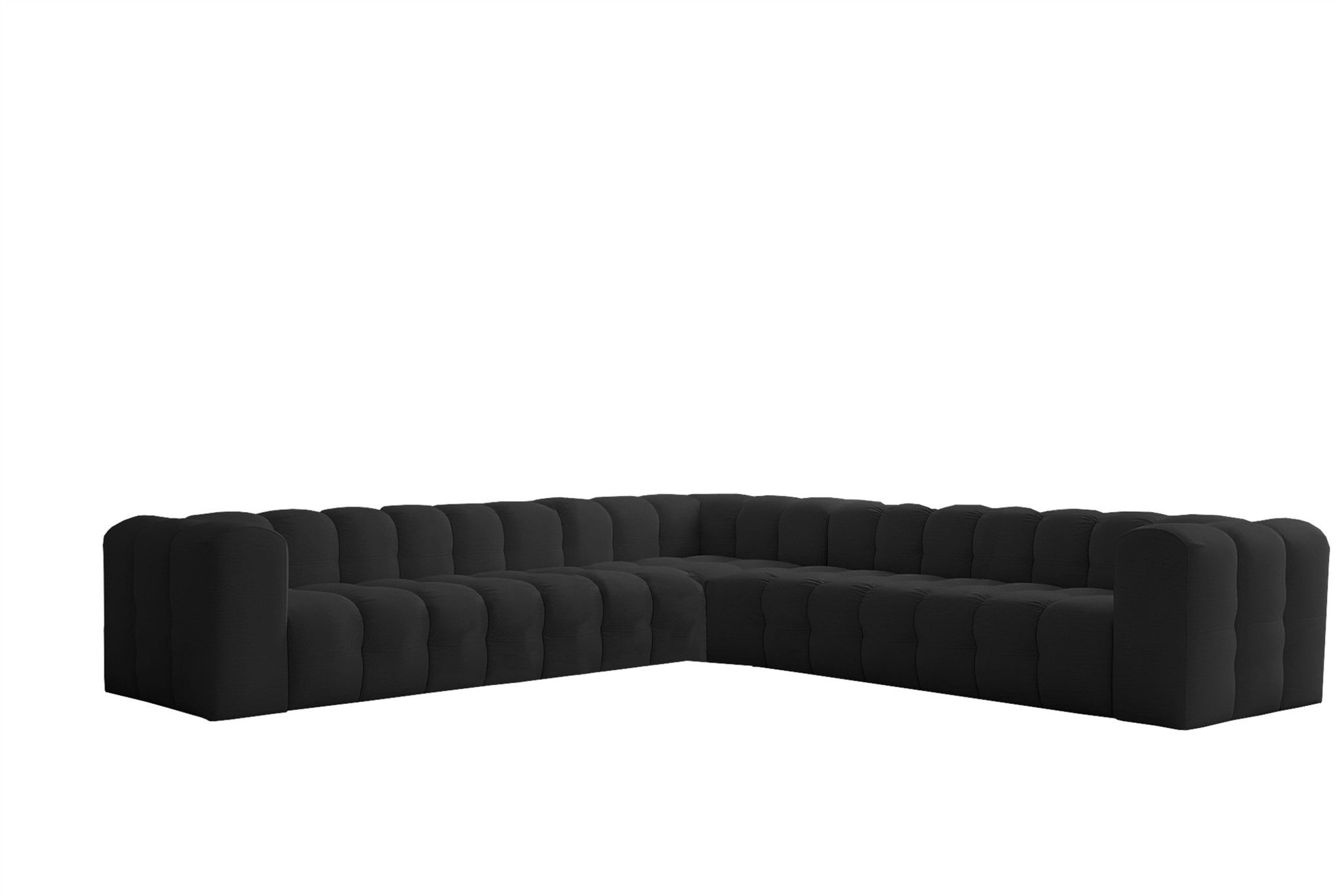 Fun Möbel Ecksofa Designersofa SOLVIE XL Universal (330cm), Stoff Moly oder günstig online kaufen
