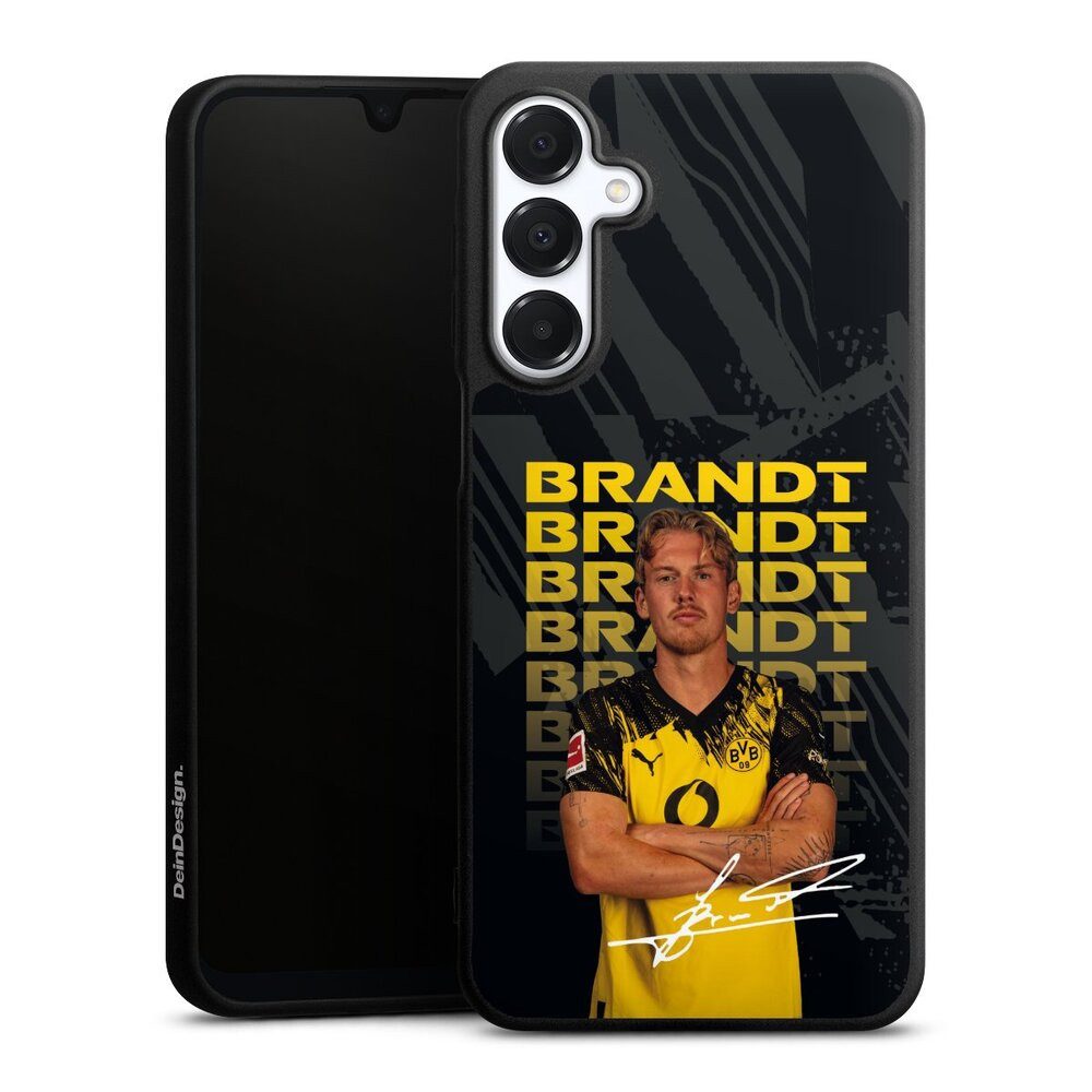 DeinDesign Handyhülle Borussia Dortmund Julian Brandt BVB Julian Brandt 25/26, Samsung Galaxy A16 5G Silikon Hülle Premium Case Handy Schutzhülle