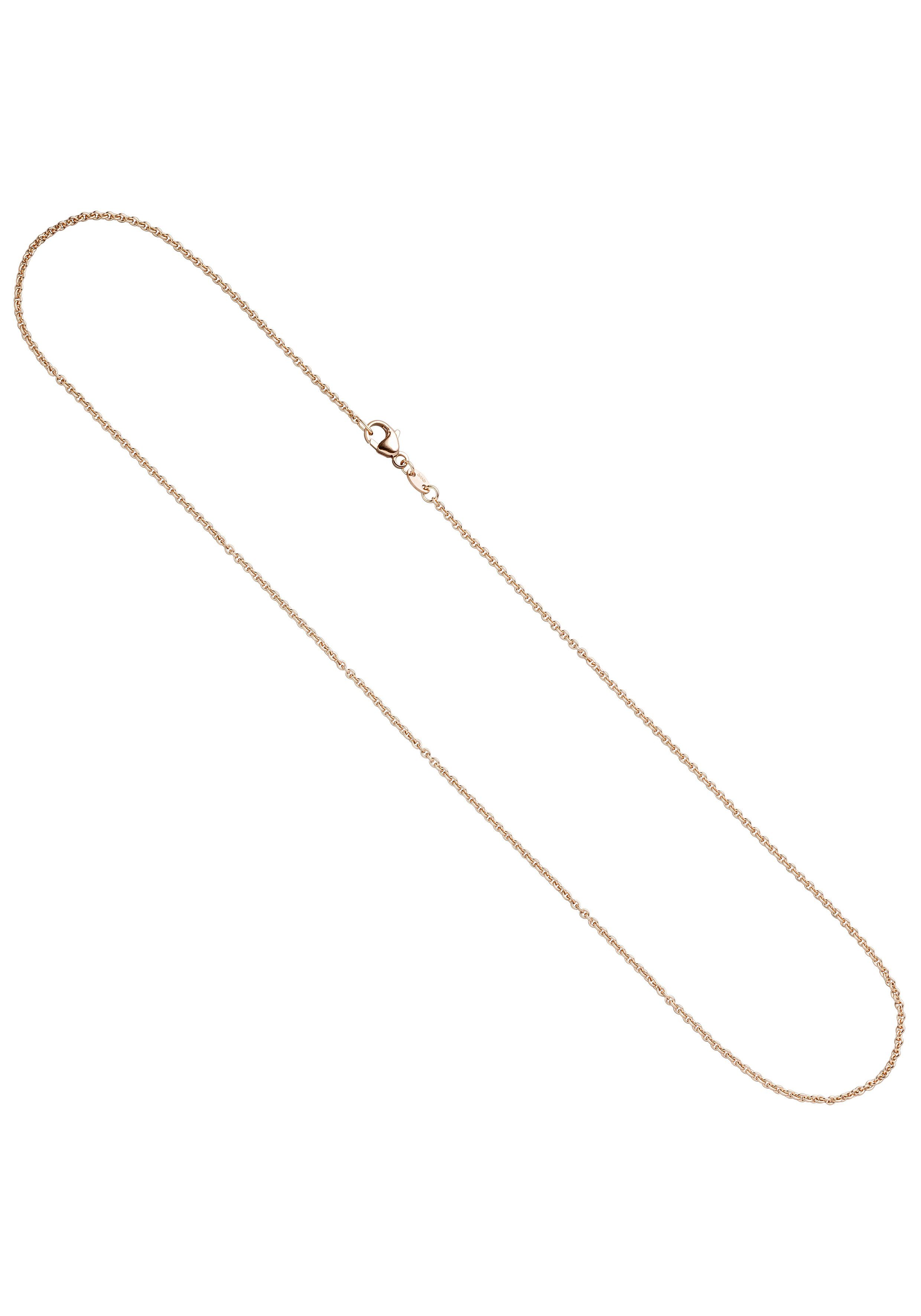 JOBO Goldkette, Ankerkette 585 Roségold...