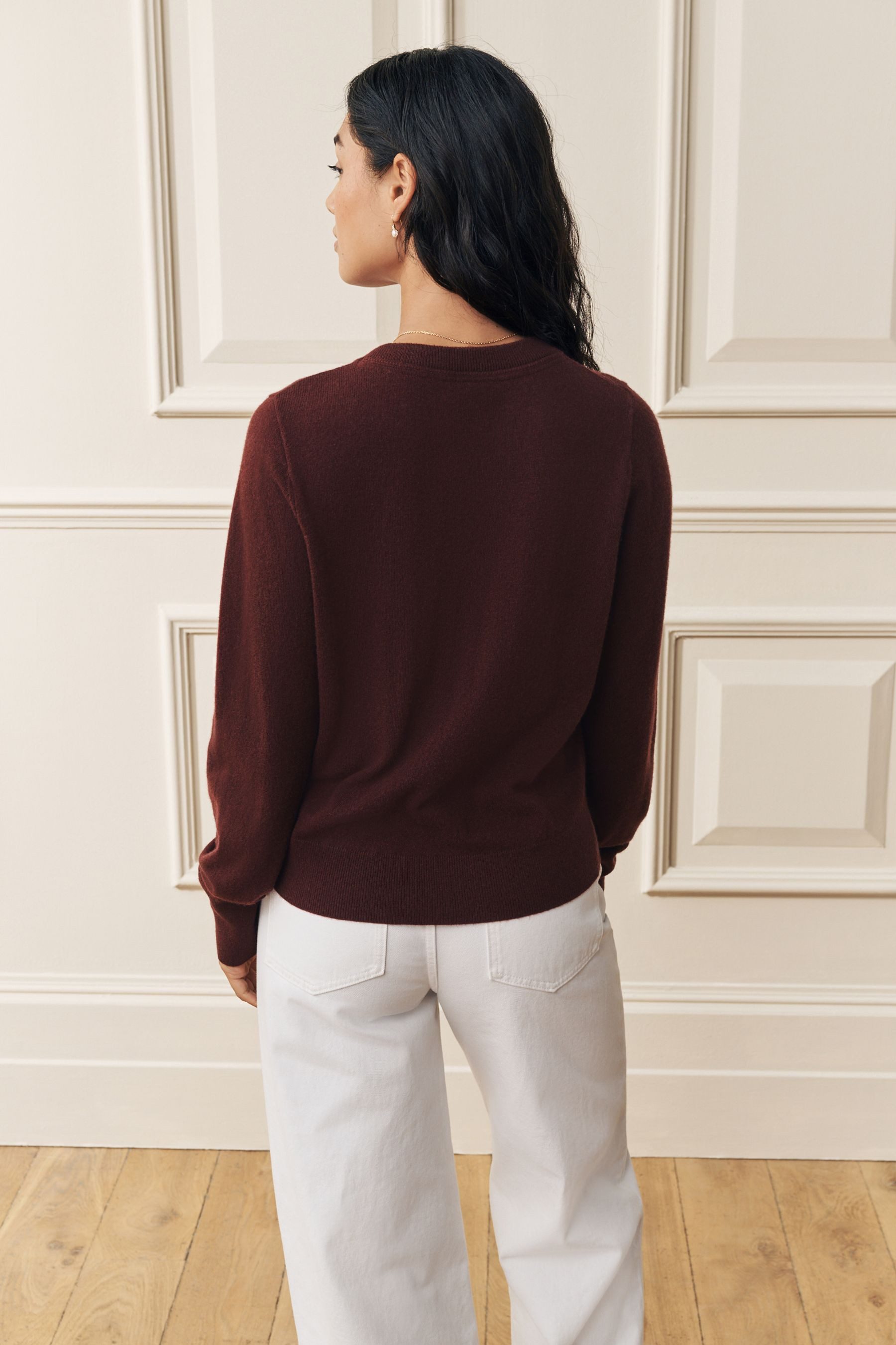 LAURA ASHLEY Strickjacke Laura Ashley Strickjacke aus Kaschmir und Wolle (1 günstig online kaufen