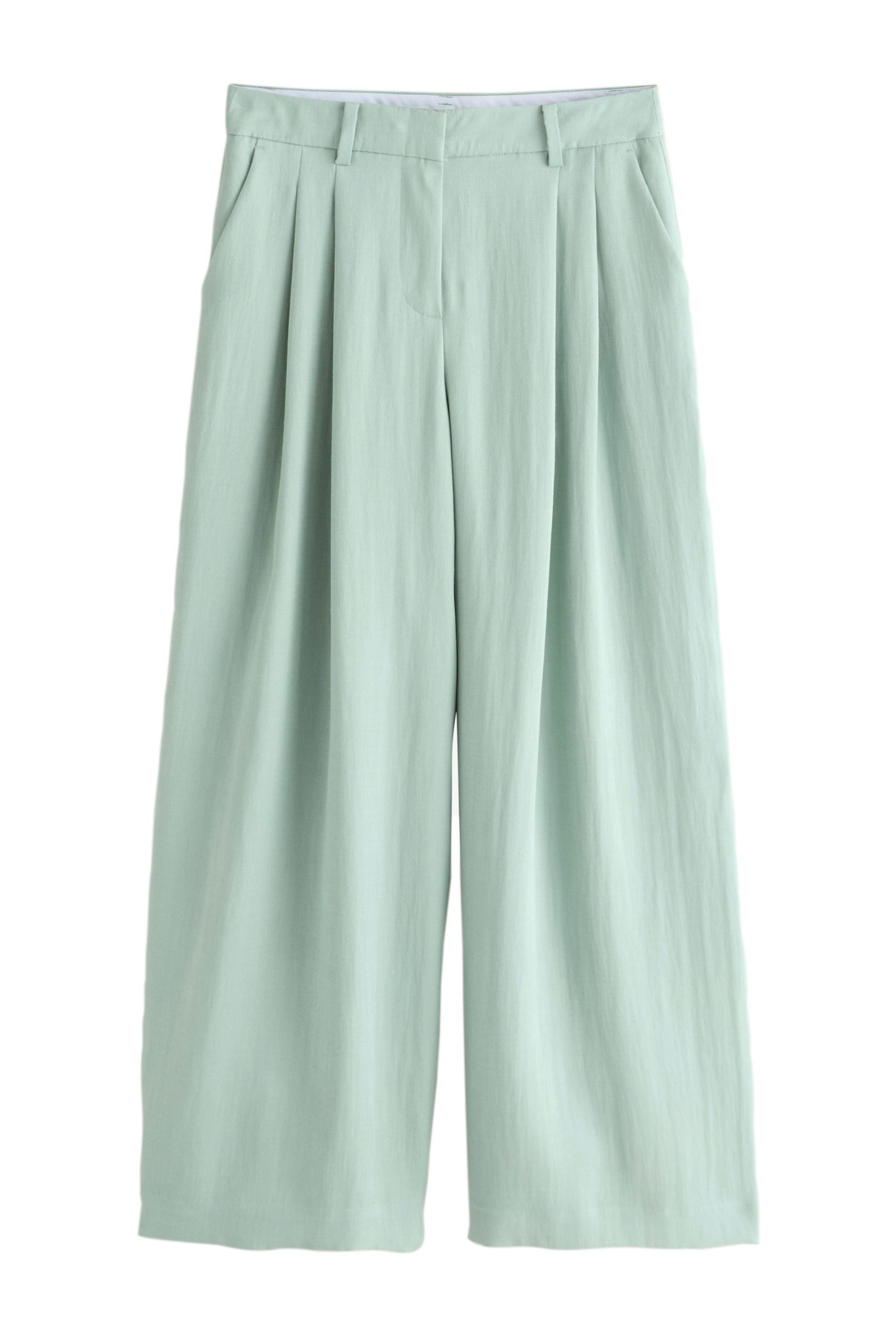 Anzughose Tailored Fit Hose in Knitteroptik, Kurzgröße