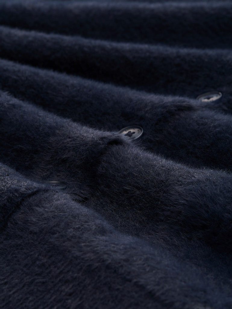 TOM TAILOR Fleecejacke Plüschjacke Weiches Federgarn für besonders flauschi günstig online kaufen