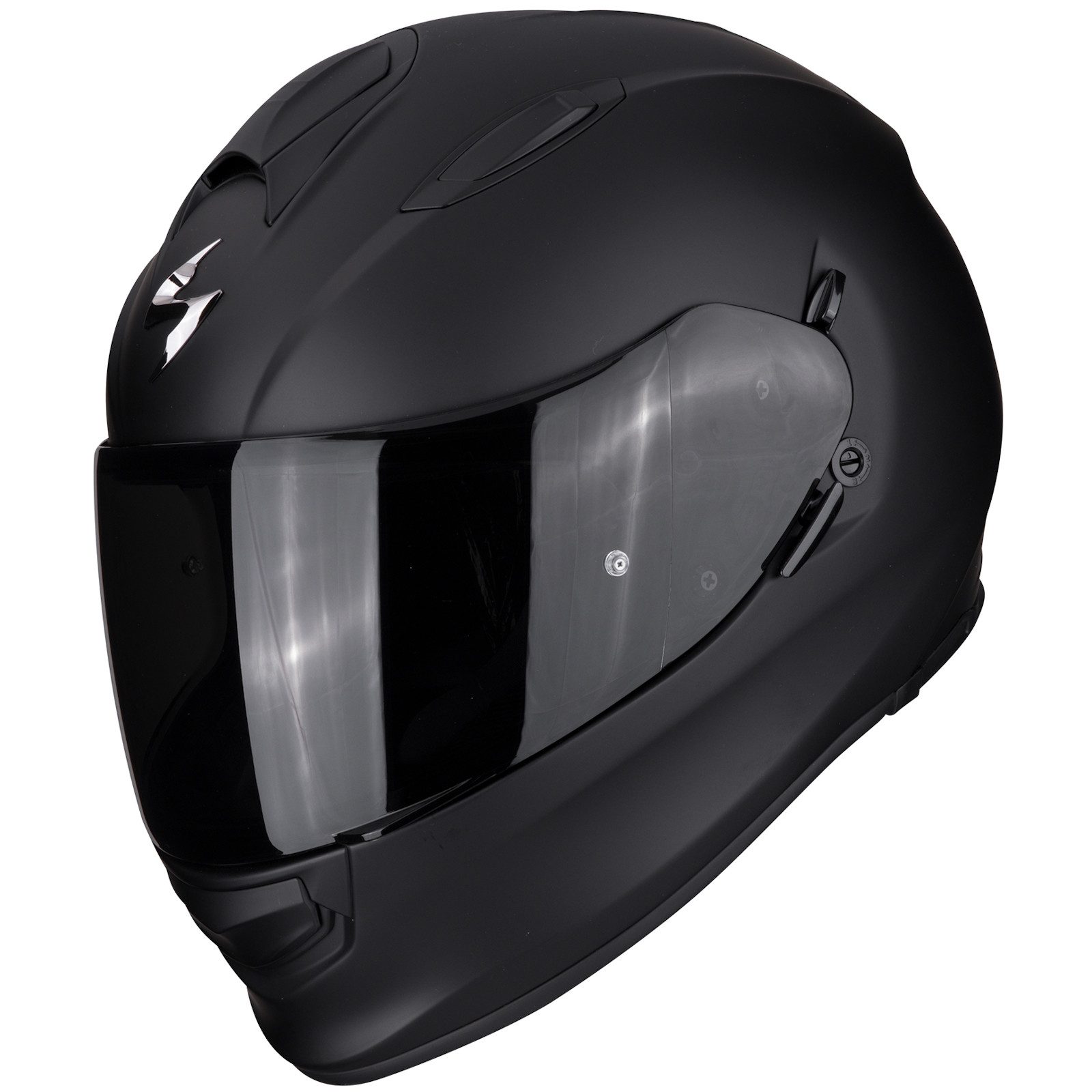 Scorpion Exo Motorradhelm Scorpion Exo-491 Integralhelm Solid Matt-Schwarz (1er Set), integralhelm motorrad