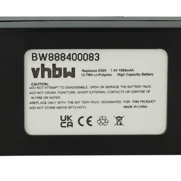 vhbw kompatibel mit Eachine E520, E520S Drohnen-Akku Li-Polymer 1850 mAh (7,4 V)