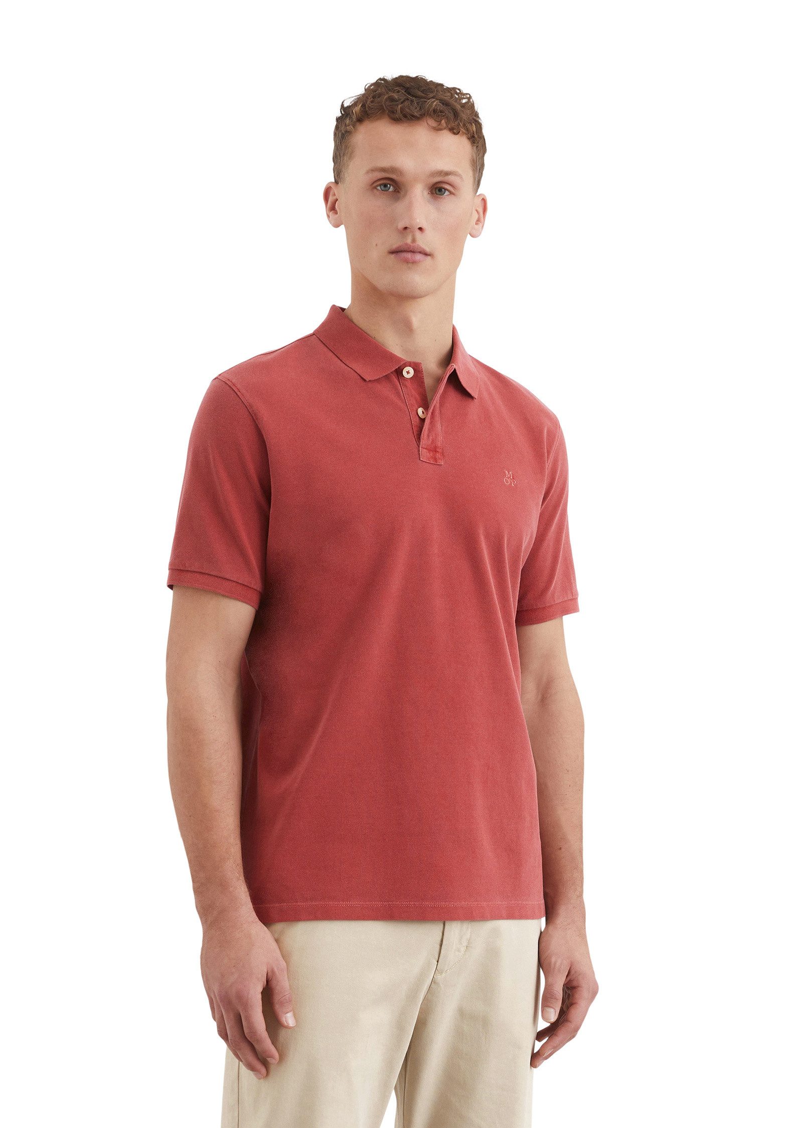Marc O'Polo Poloshirt aus Bio-Baumwolle günstig online kaufen