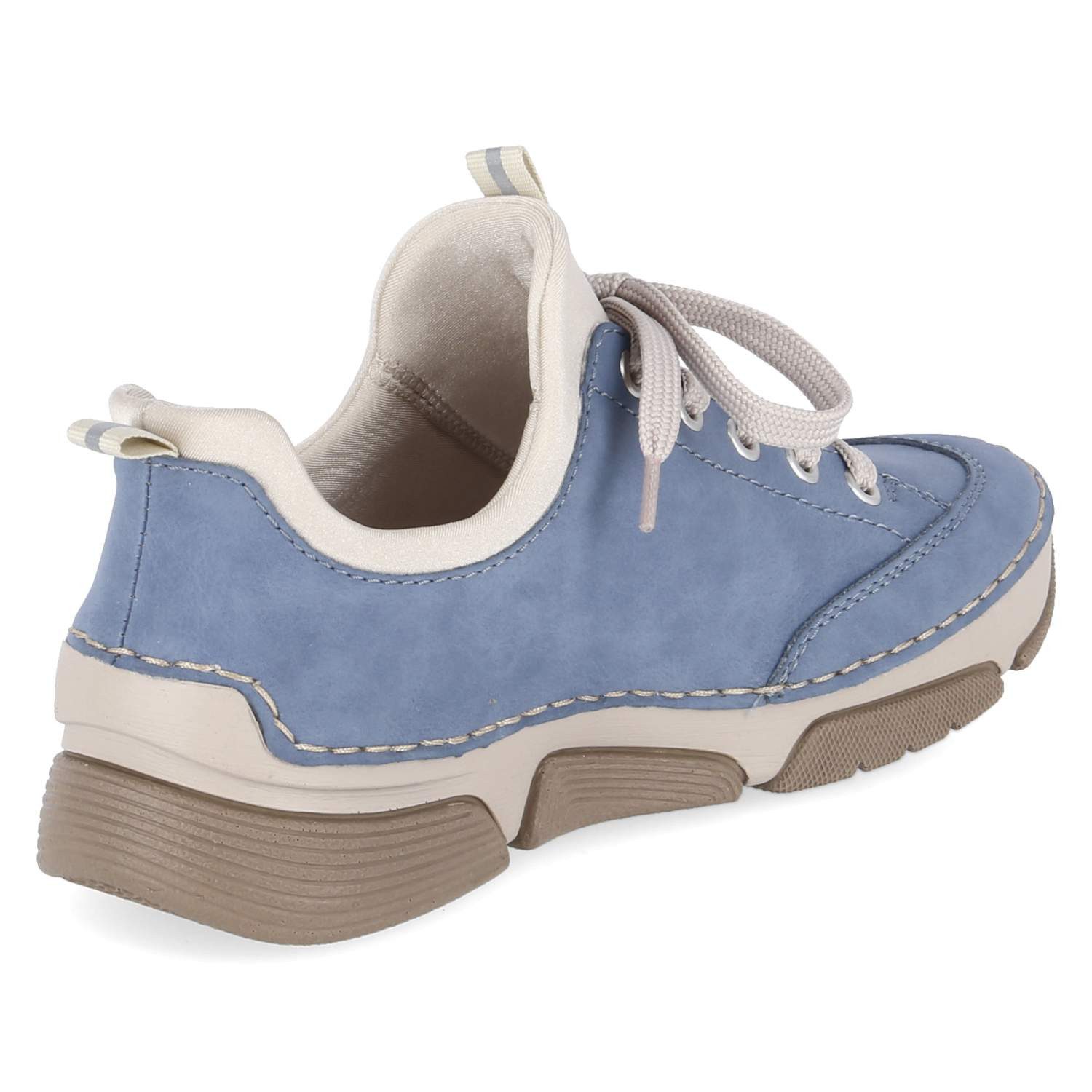 Rieker Rieker Slip On Sneaker 45973-14 Damen Textil & Synthetik blue Schnürschuh – Bild 4 von 5