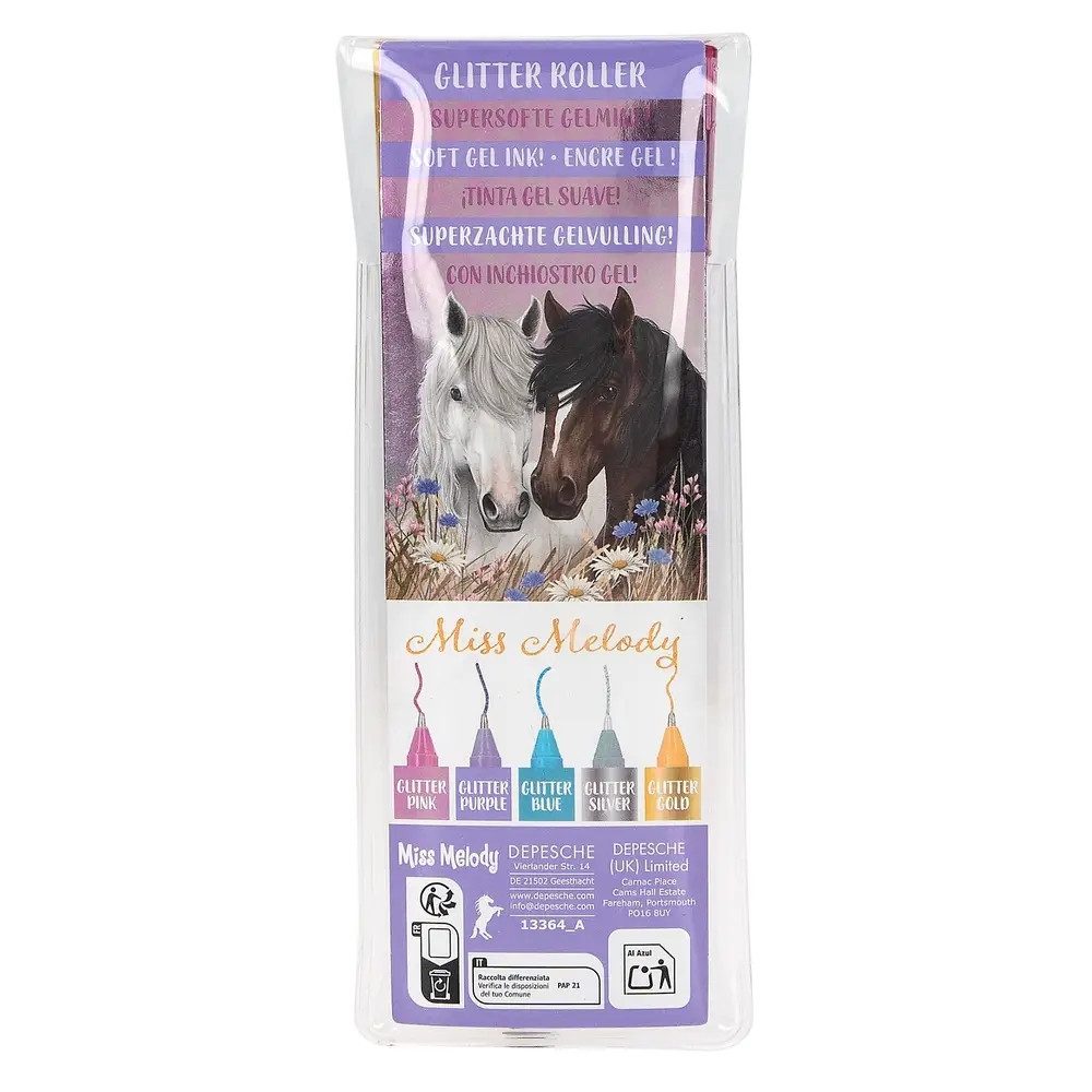 Depesche Buntstift Miss Melody Glitter Gel Roller