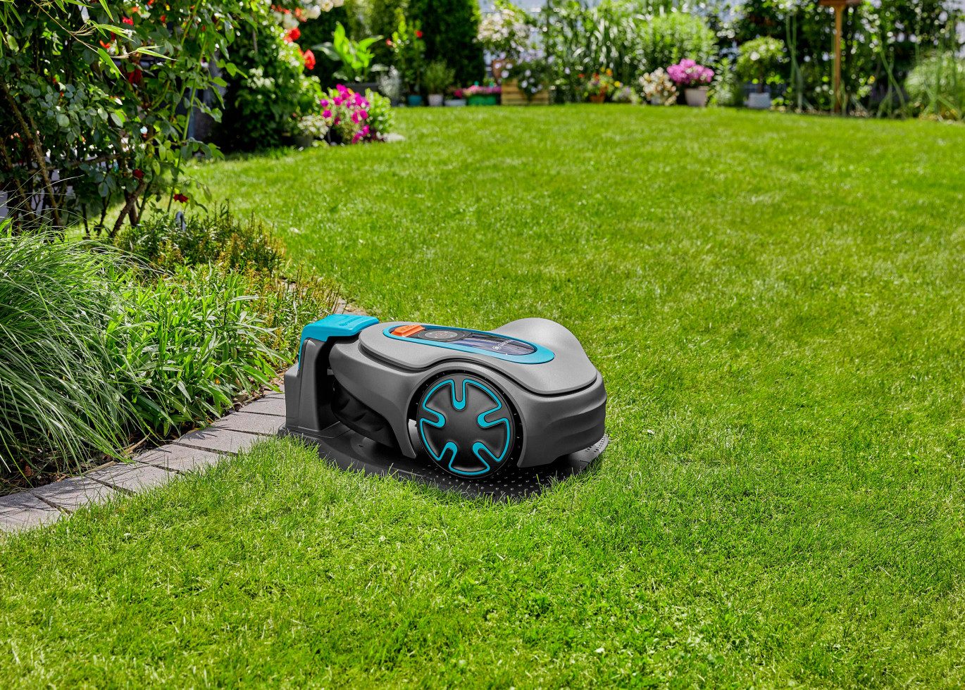 GARDENA Rasenmähroboter Gardena Mähroboter SILENO minimo 420, 18 Volt