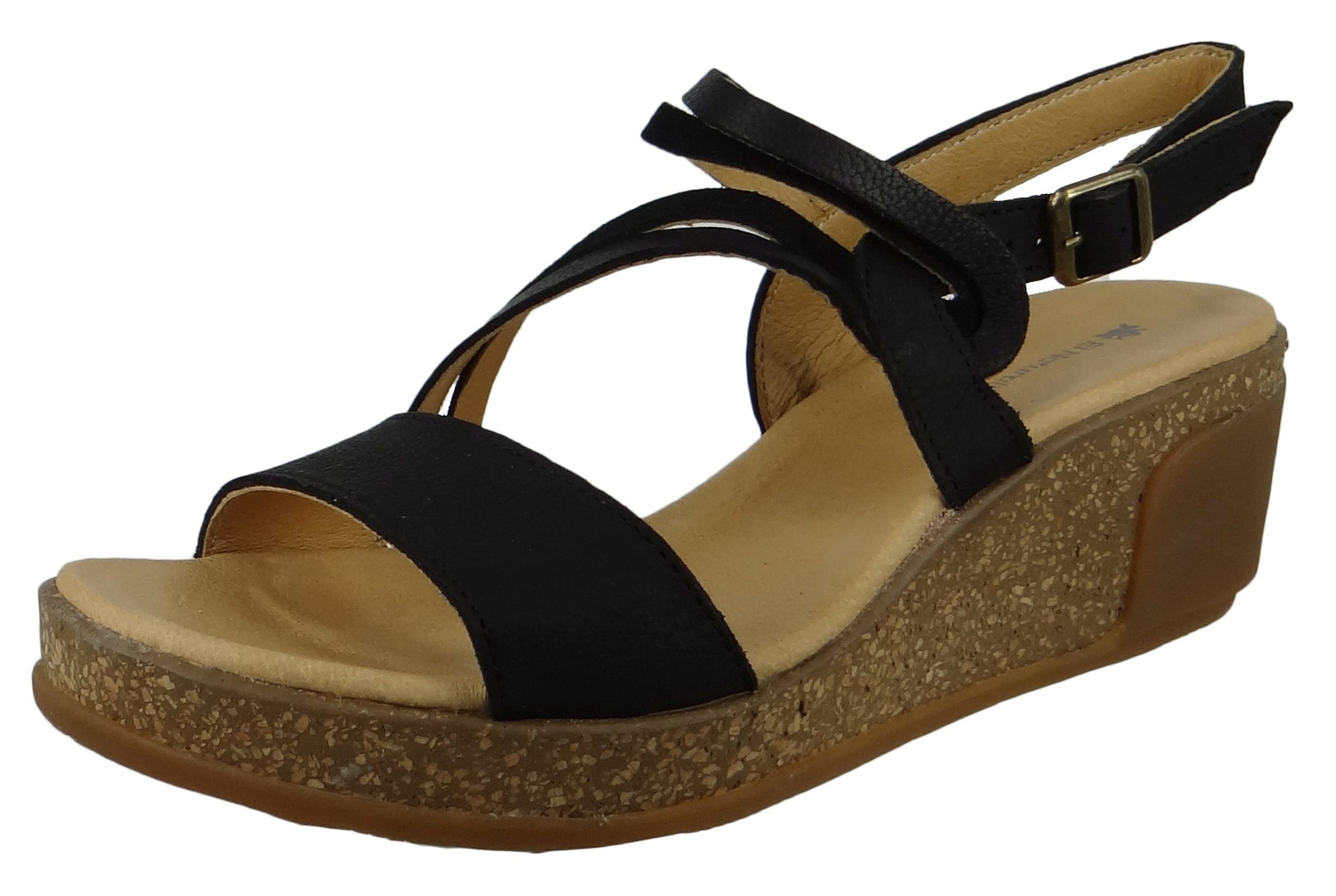 El Naturalista N5019 Leaves Black Sandale