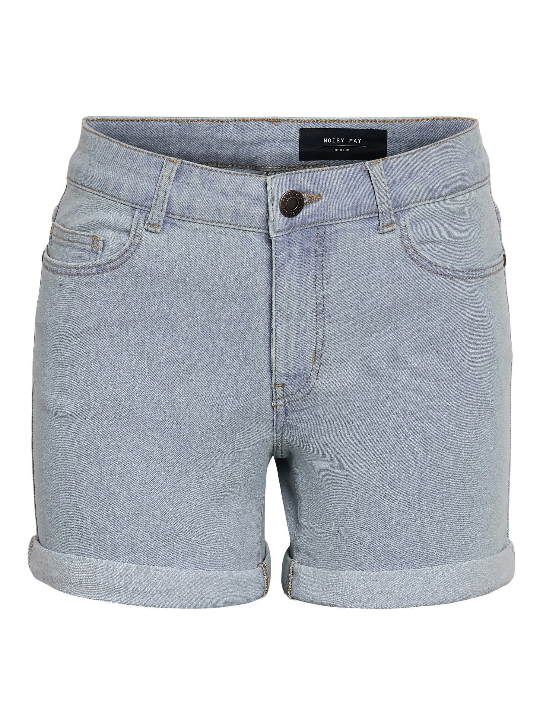 Noisy may Jeansshorts Stylische Jeansshorts Sommerlook Bequeme Passform Trenddesign (1-tlg) NMDEBBY NW SLIM SHORTS VI520LB NOOS