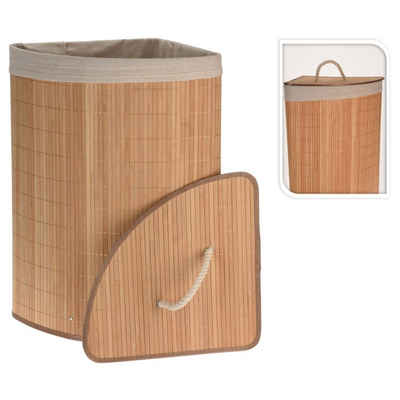 Bathroom Solutions Wäschekorb »Eck-Wäschekorb Bambus« (1 St)