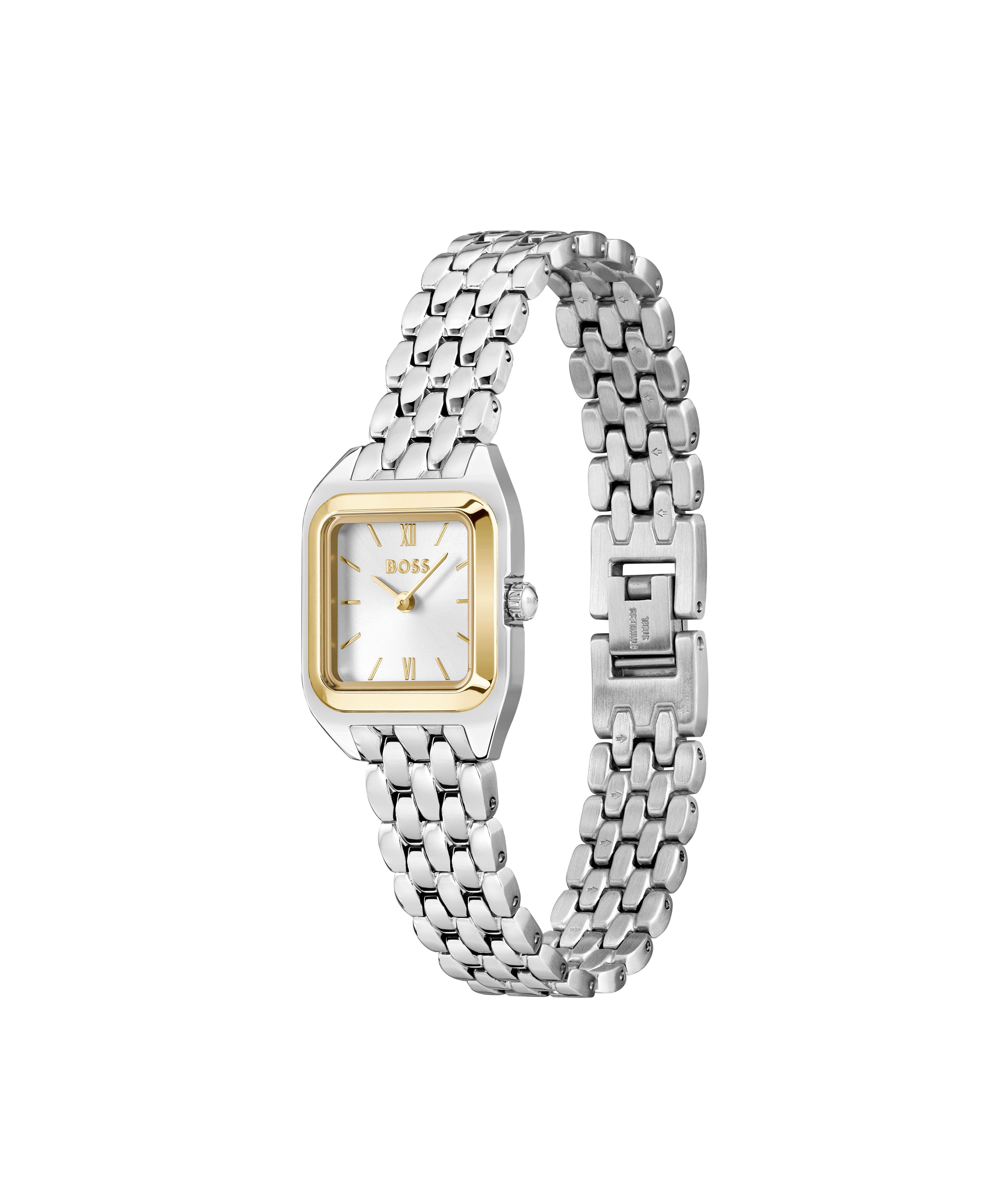 BOSS Quarzuhr MAE PETITE 1502821, Armbanduhr, Damenuhr, Edelstahlarmband, a günstig online kaufen