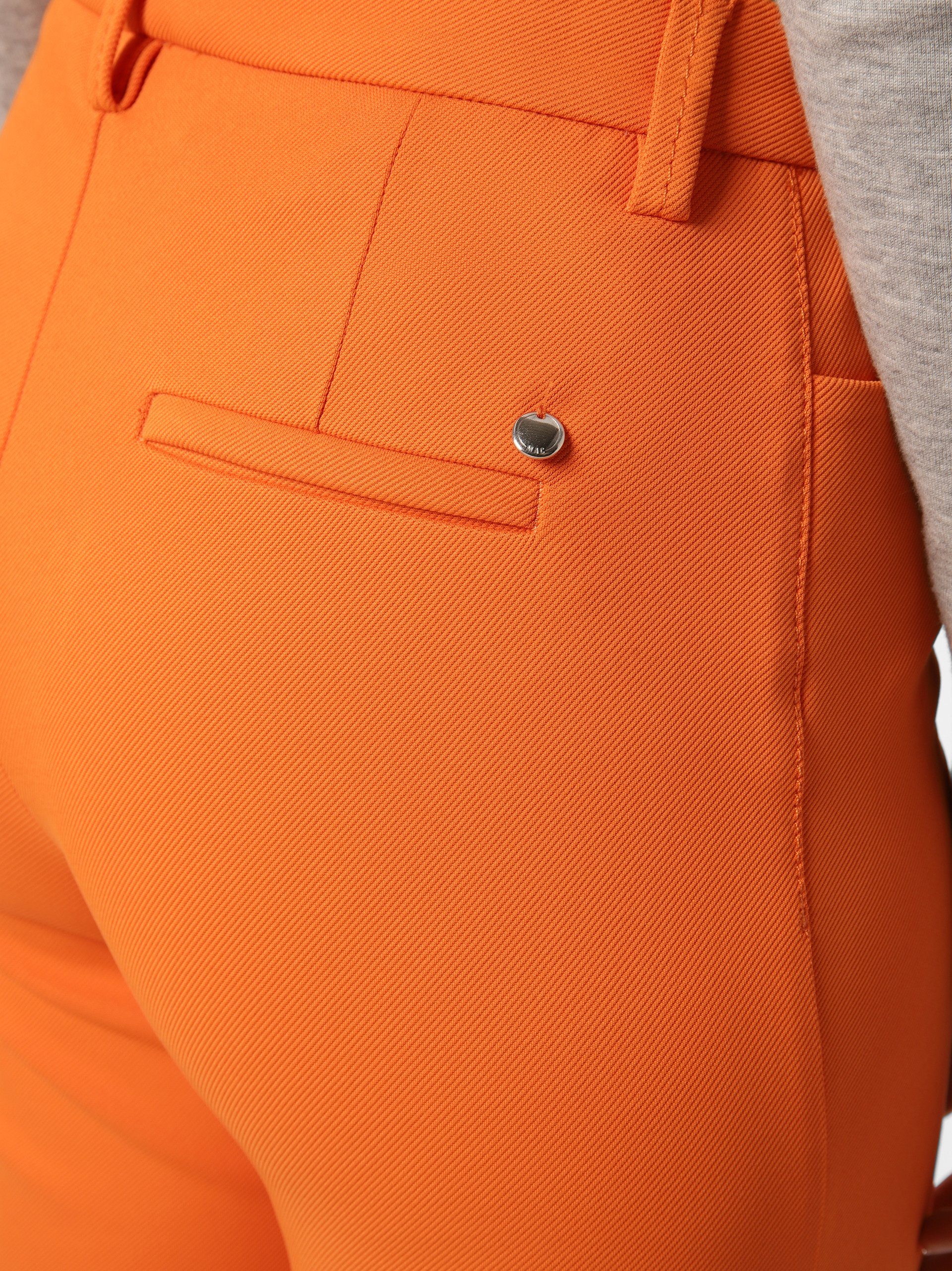 Kick orange MAC Bundfaltenhose Aida