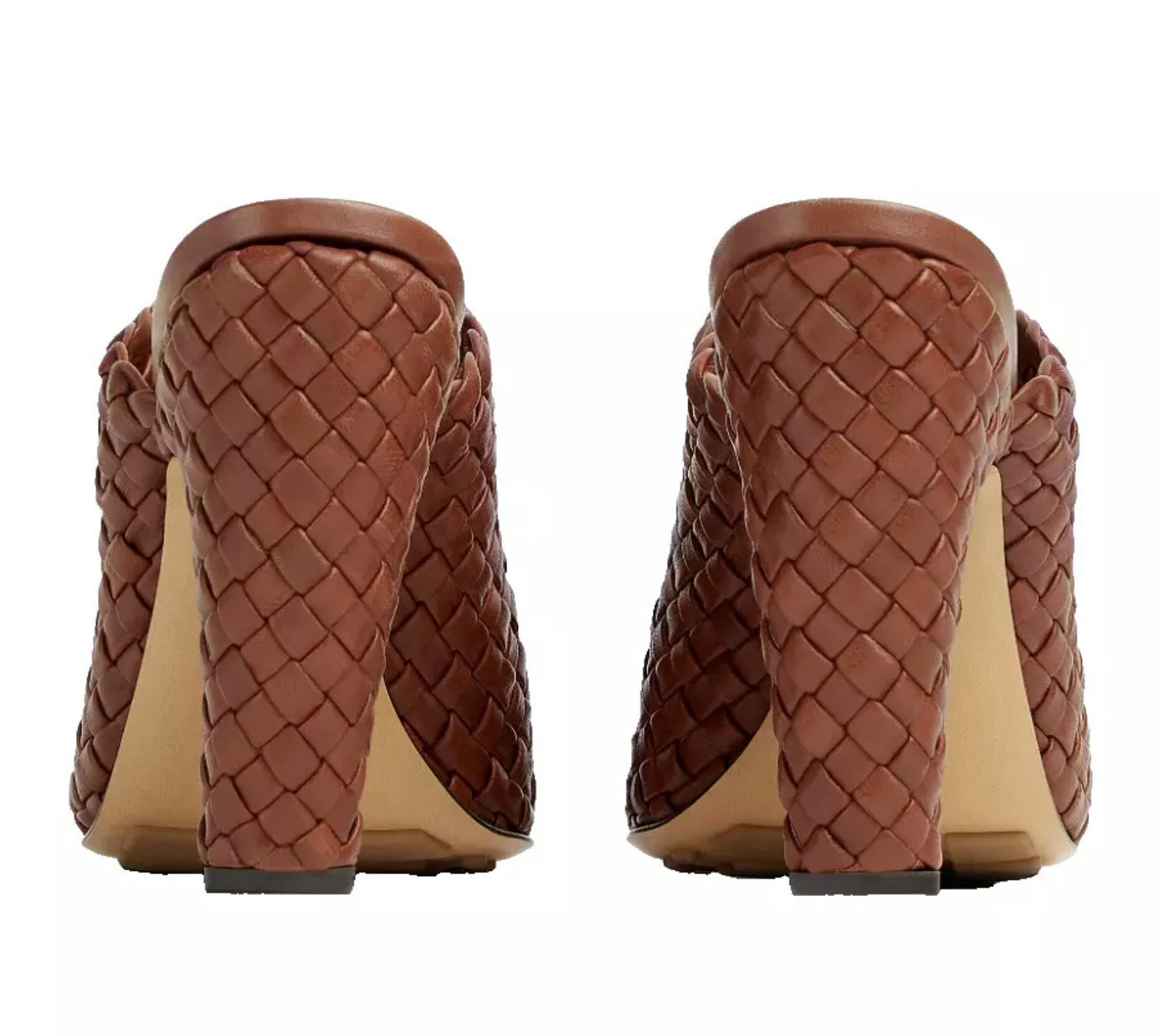 BOTTEGA VENETA Canalazzo Padded Intrecciato Pantoletten Mules Die legendäre Intrecciato-Webtechnik Lammleder
