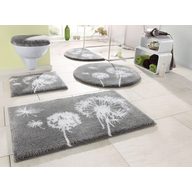 Badematte Pusteblume, Badvorleger, Badezimmer Teppich, sehr weich