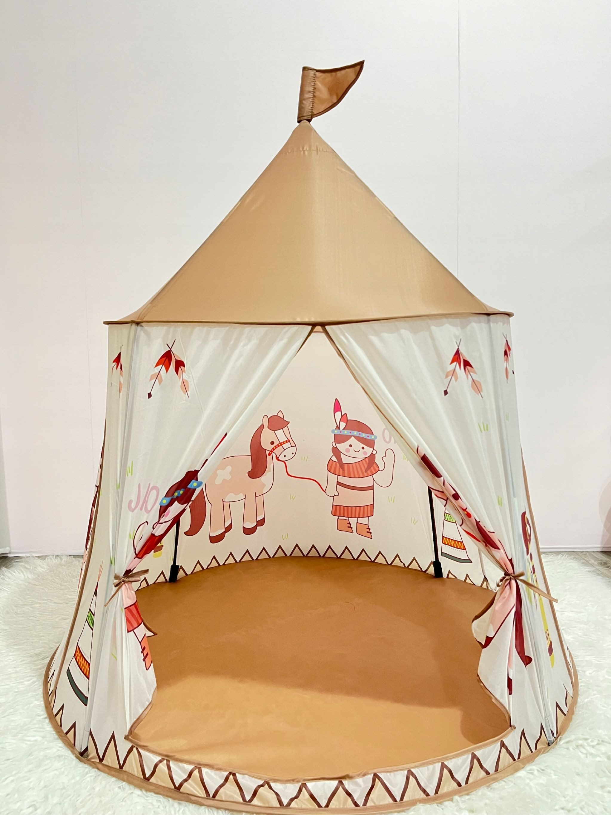 Spielzelt Kinderzelt Garten & Strand, Selbstaufbauend, Spielhaus