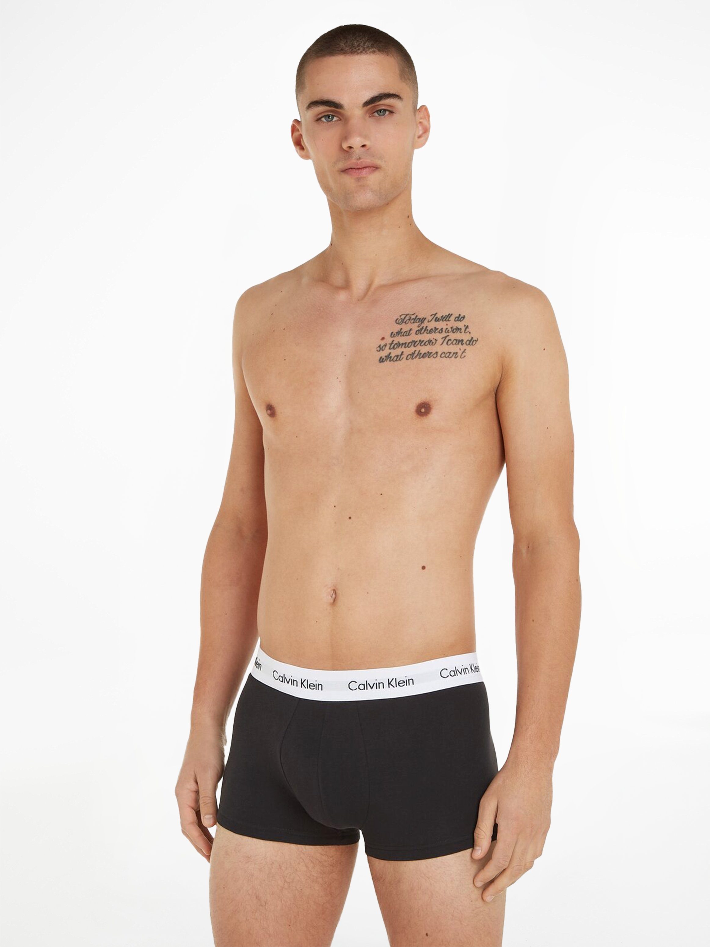 Calvin Klein Underwear Hipster Webbund weißem schwarz (3-St) mit