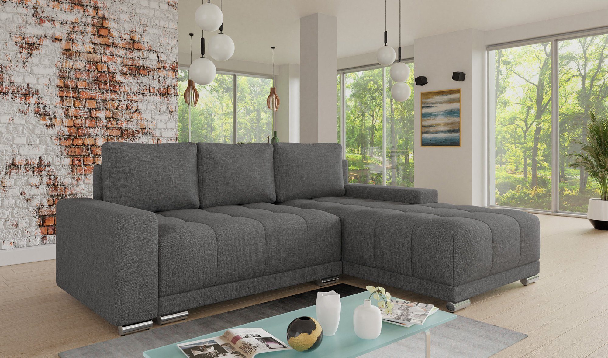 Sofnet Ecksofa Pavo, mit Schlaffunktion und günstig online kaufen