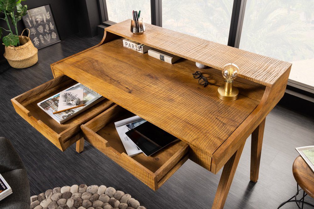 riess-ambiente Schreibtisch MONSOON 120cm braun (Einzelartikel, 1-St), Sekr günstig online kaufen