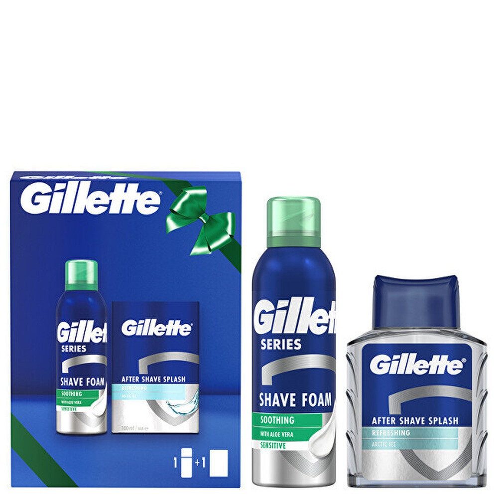 Gillette Rasierset Beruhigendes Rasierschaum-Geschenkset
