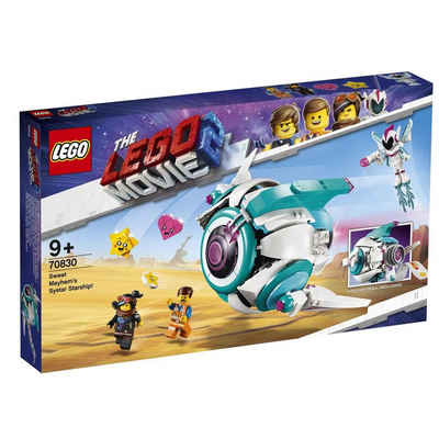 LEGO® Konstruktionsspielsteine LEGO® The LEGO® Movie 2™ - Sweet Mischmaschs Systar Raumschiff, (Set, 502 St)