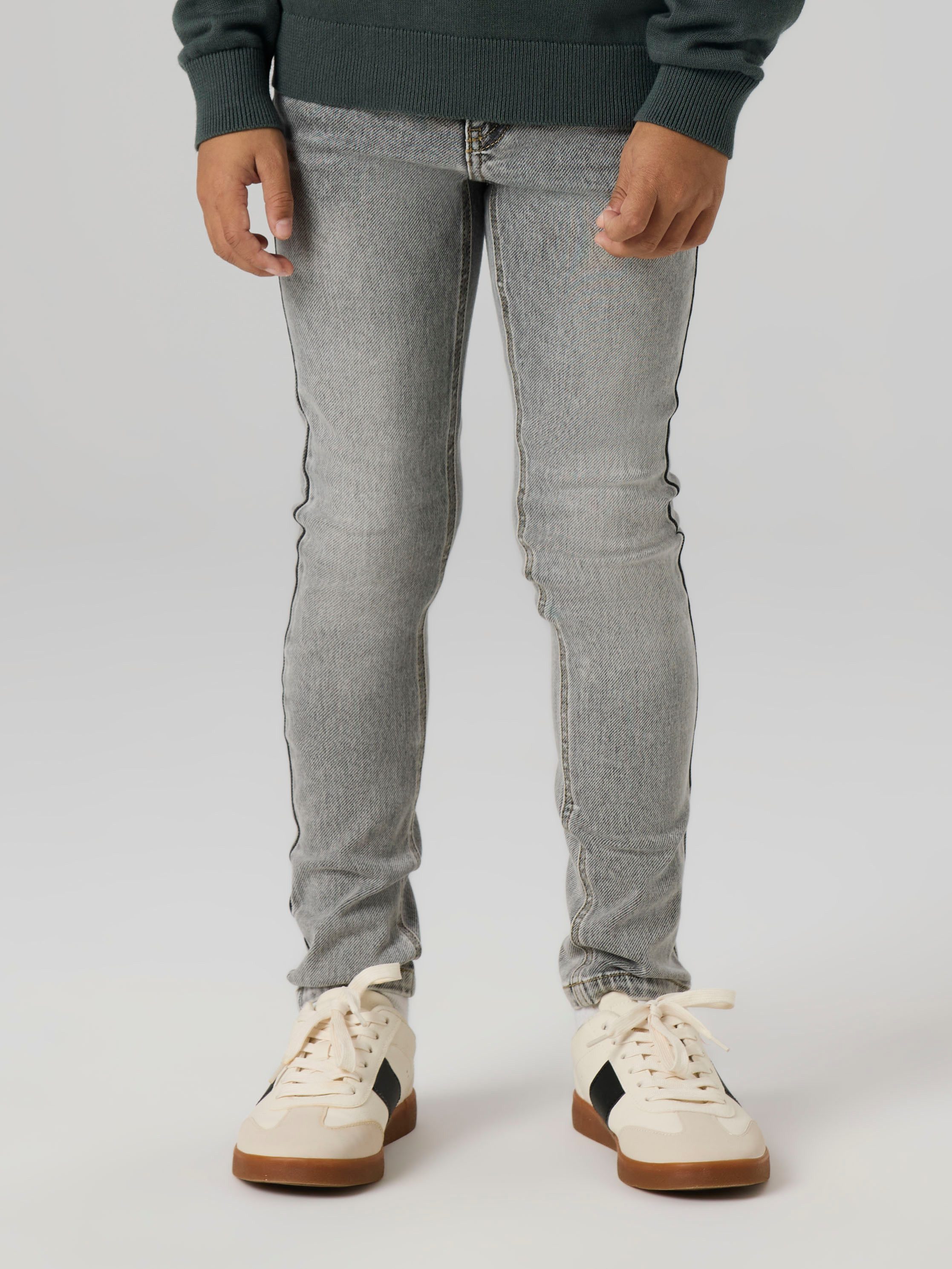 Slim-fit-Jeans NKMTHEO XSLIM JEANS 1280-GY NOOS