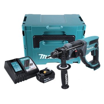 Makita Schlagbohrmaschine DHR 202 RF1J Akku Kombihammer 18 V 2,0 J SDS Plus + 1x Akku 3,0 Ah +