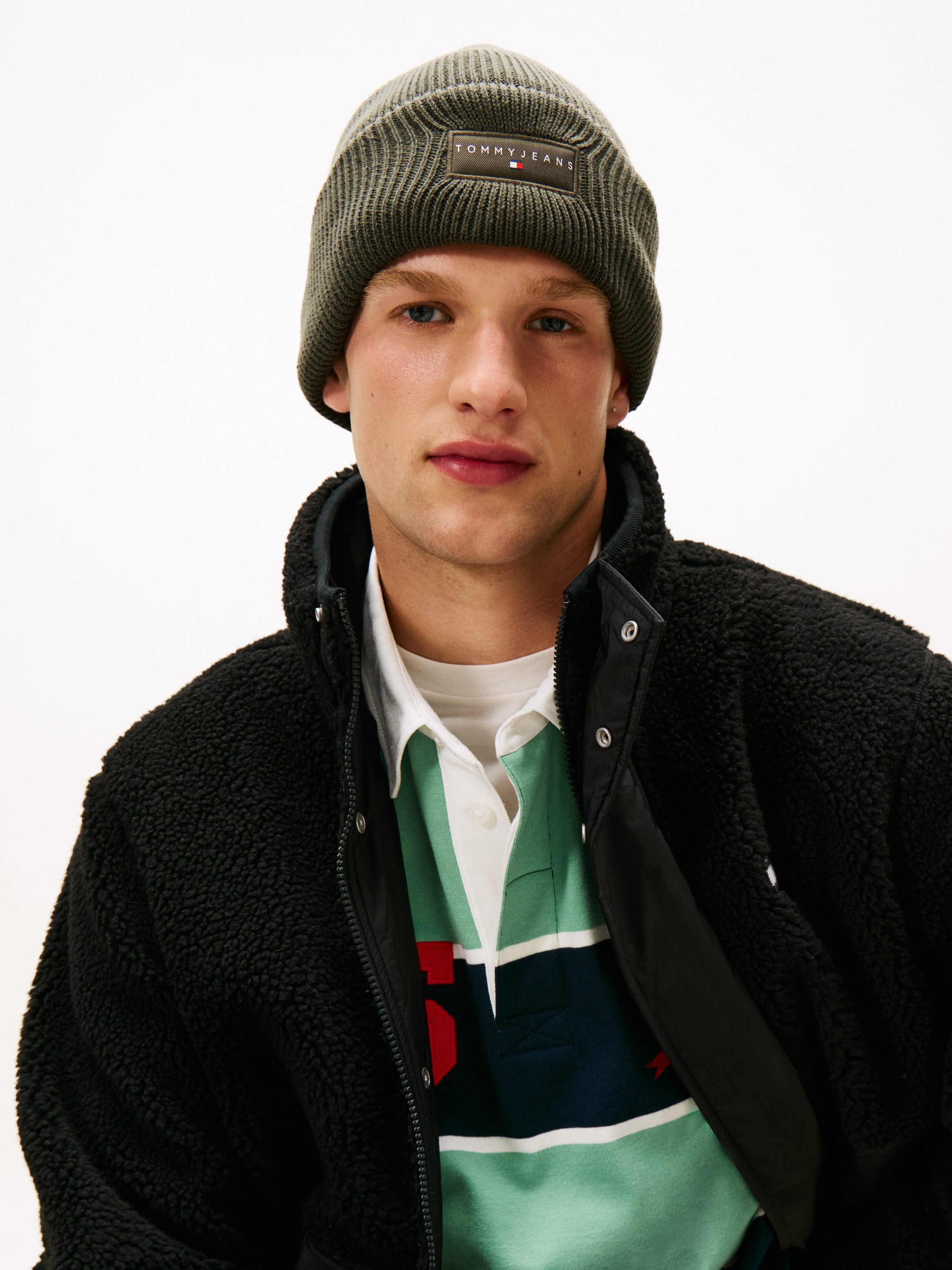 Tommy Jeans Beanie TJM LINEAR in günstig online kaufen