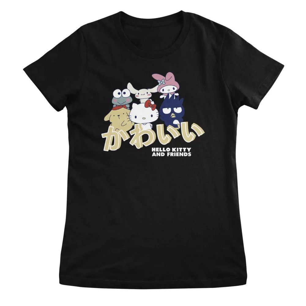 Hello Kitty T-Shirt And Friends Girly Tee