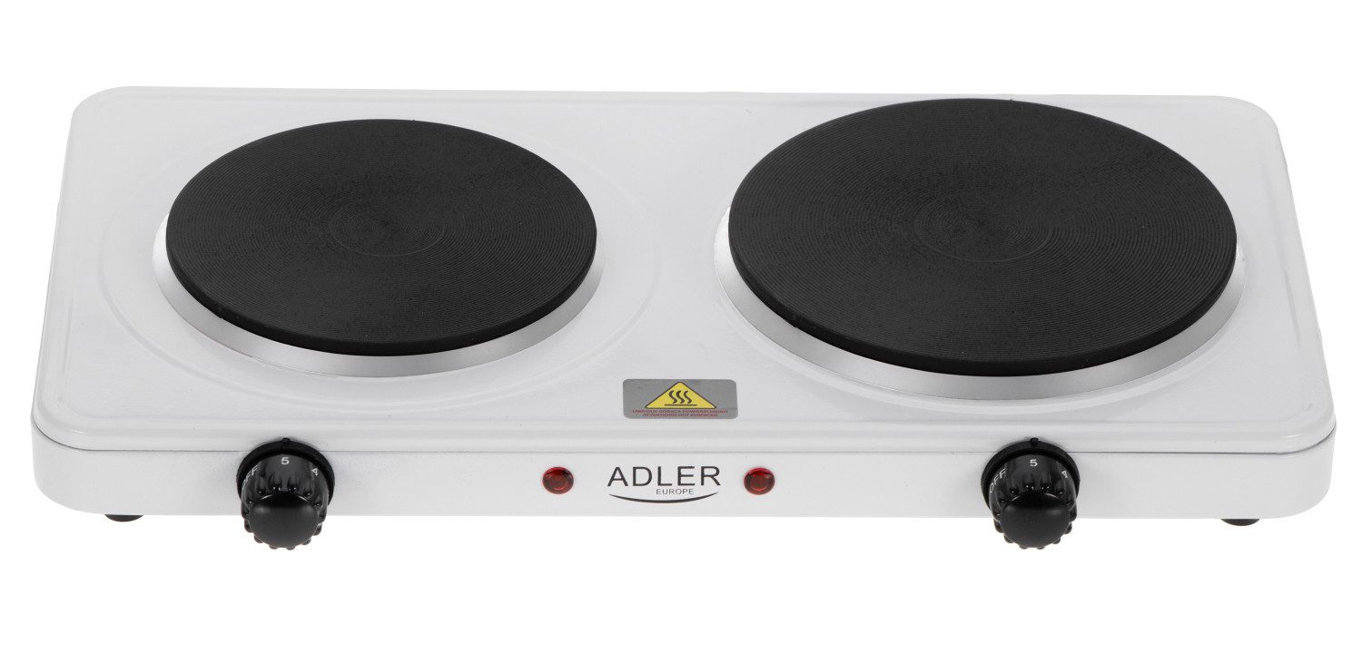 Adler Doppelkochplatte Adler AD 6520 Doppelkochplatte elektrisch 2500W