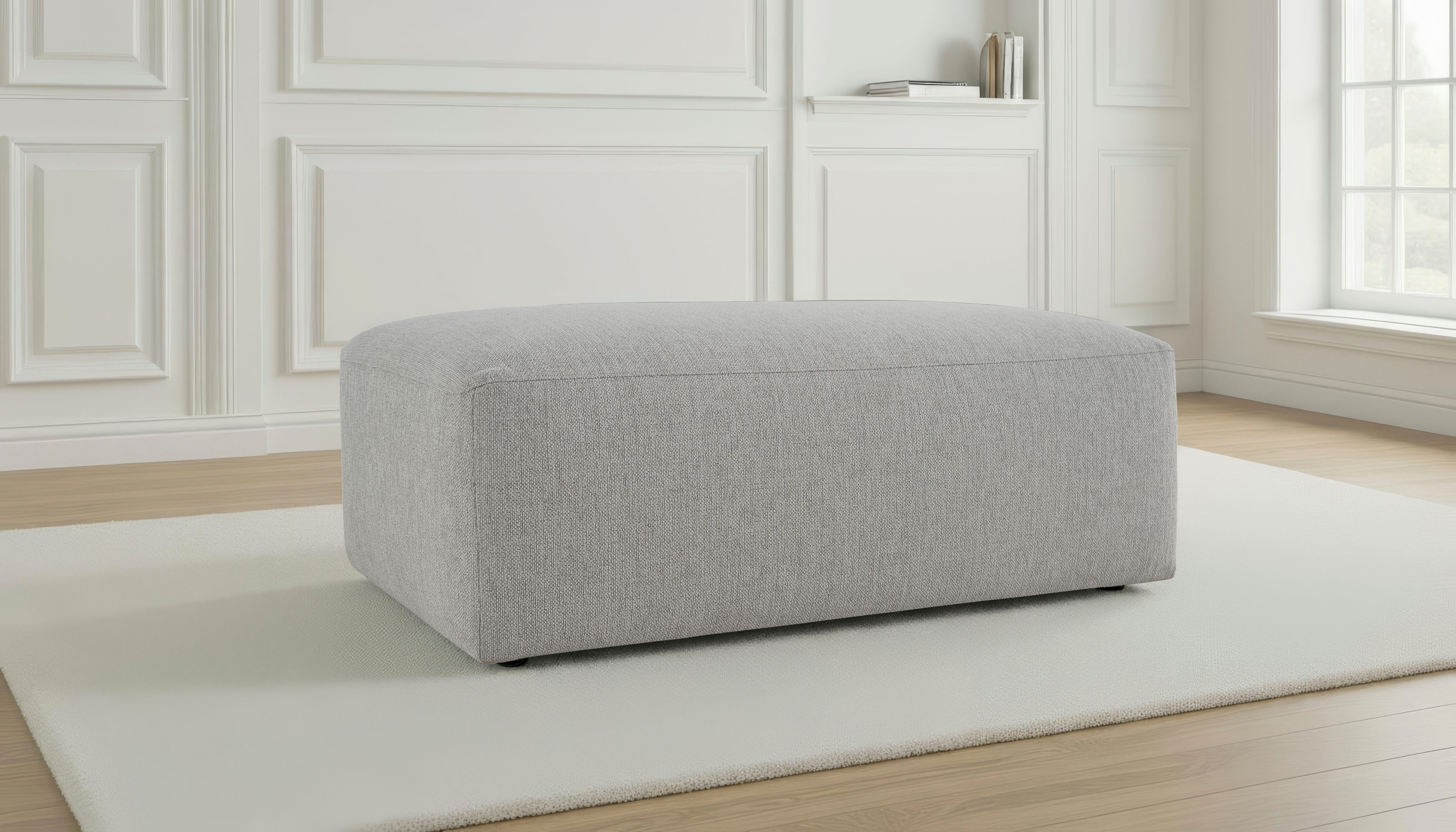OTTO home Polsterhocker Koa, Hocker, passend zur Modulserie KOA, in Webstoff, weicher Lounge-Sitzkomfort
