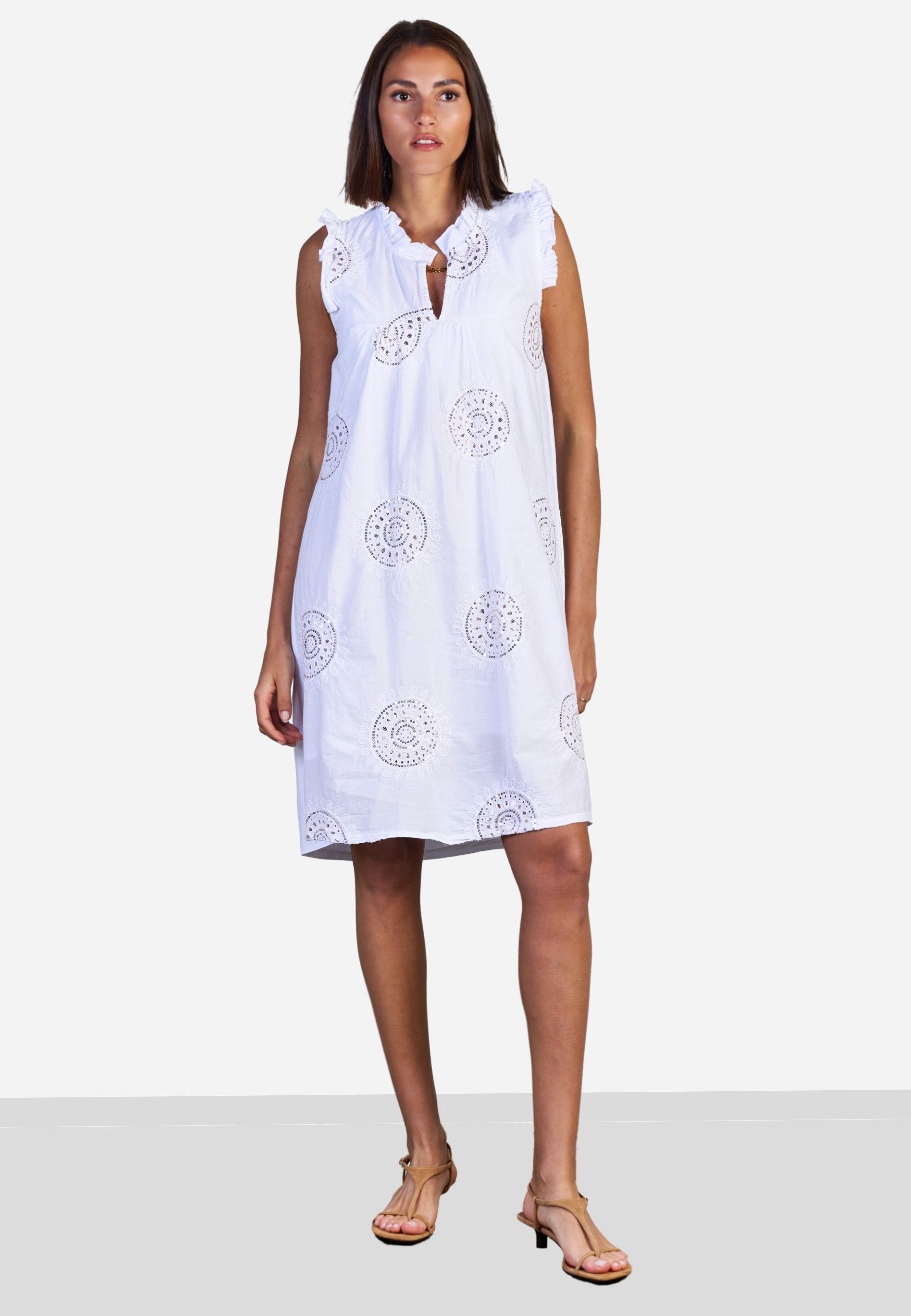 Andijamo-Fashion Blusenkleid SUNDROP Ärmelloses Sommerkleid in günstig online kaufen