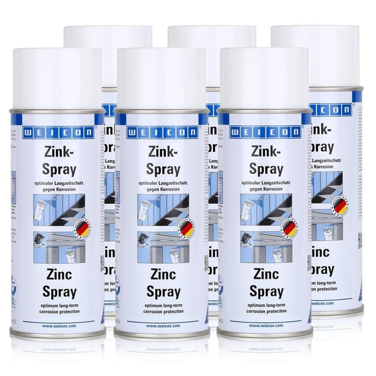 WEICON Multifunktionsöl Weicon ZinkSpray 400ml Langzeitschutz gegen