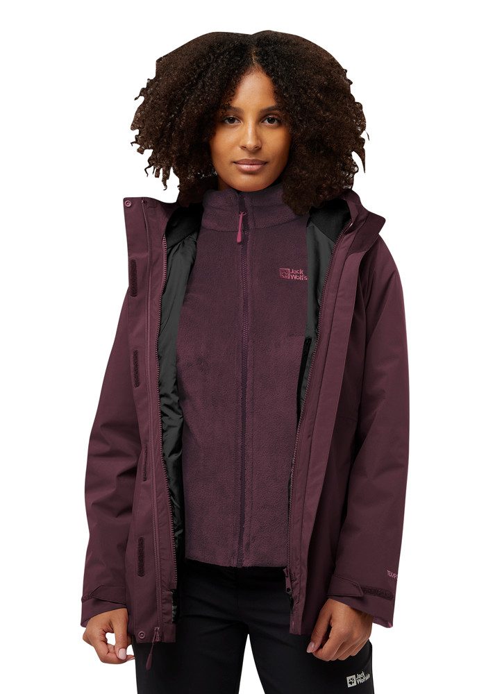 Jack Wolfskin 3-in-1-Funktionsjacke ROTWAND 3IN1 JKT günstig online kaufen