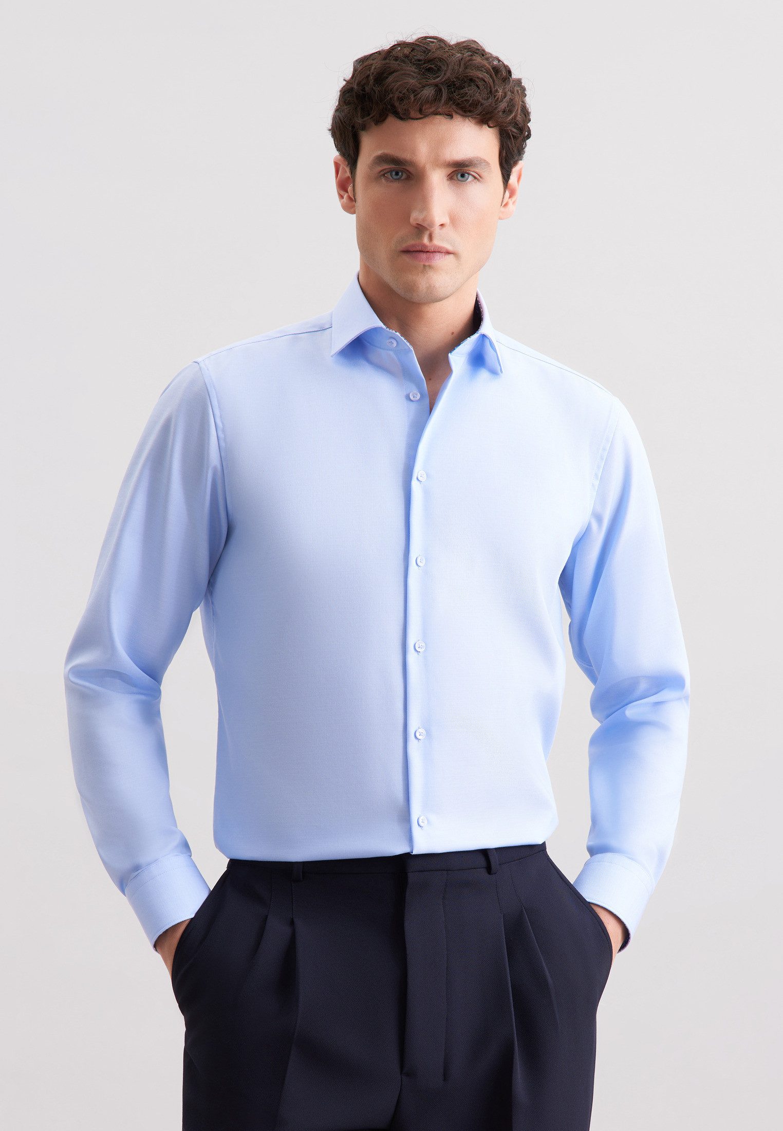 Businesshemd Schwarze Rose
