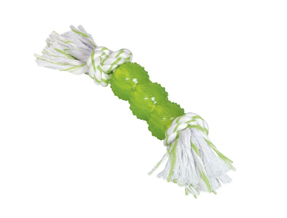 Nobby Zerrspielzeug Nobby TPR Stick mit Seil 26 cm