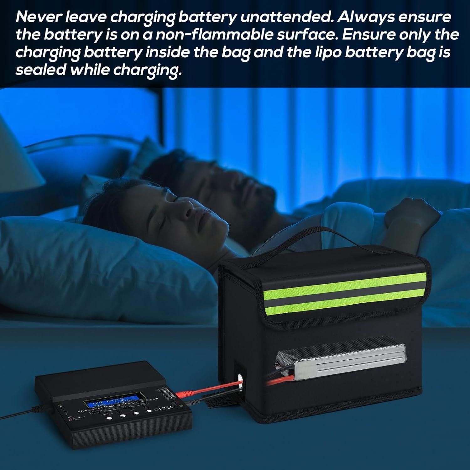 LuxusKollektion Kochlöffelhalter Feuerfeste Lipo Batterie Tasche 22x17x15 c günstig online kaufen