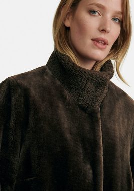 Emilia Lay Langmantel Coat with stand-up collar .