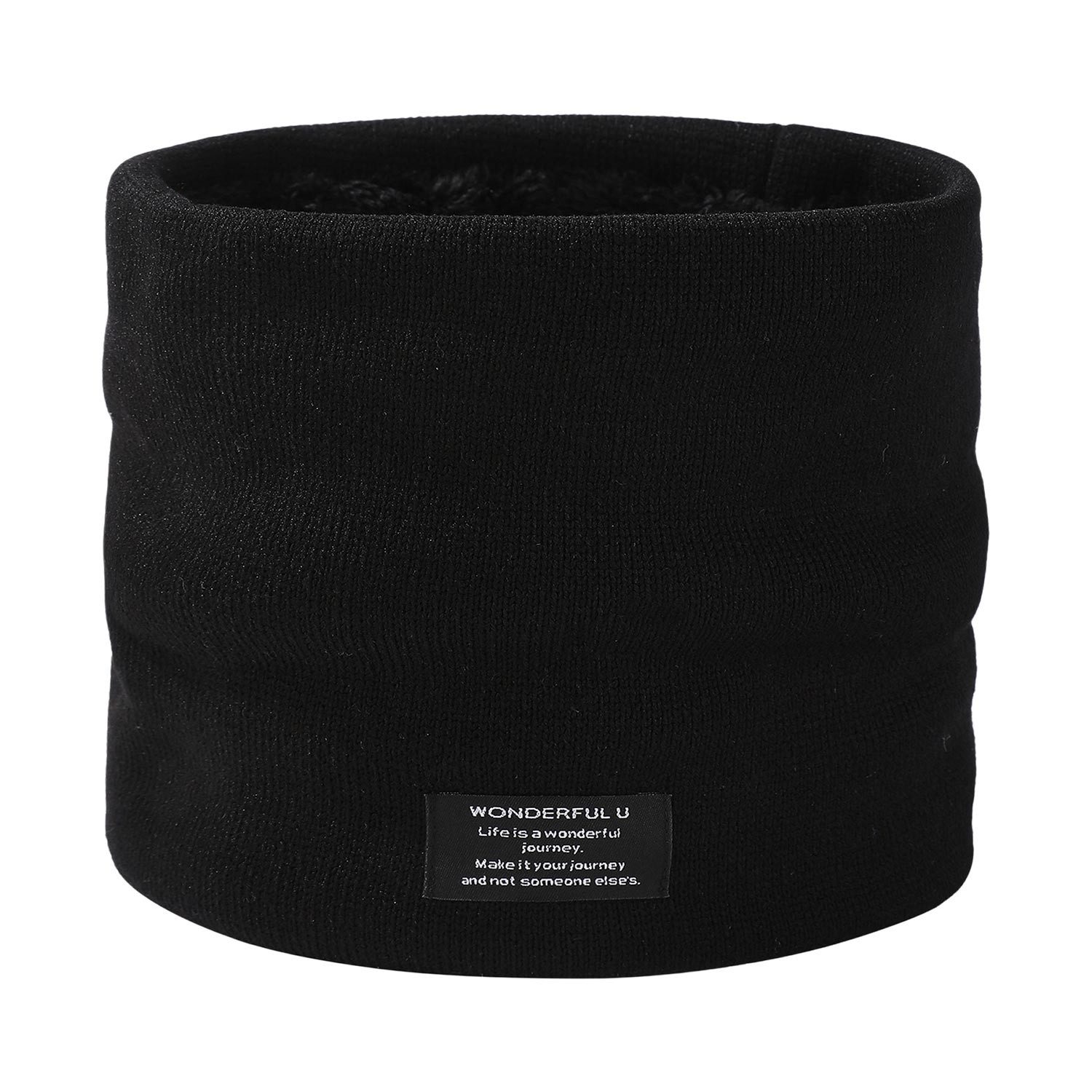 Refttenw Fleeceschal Schlauchschal für Herren Damen Fleece Loop Schal Strickschal, Modeschal Fleece Schal Warmer