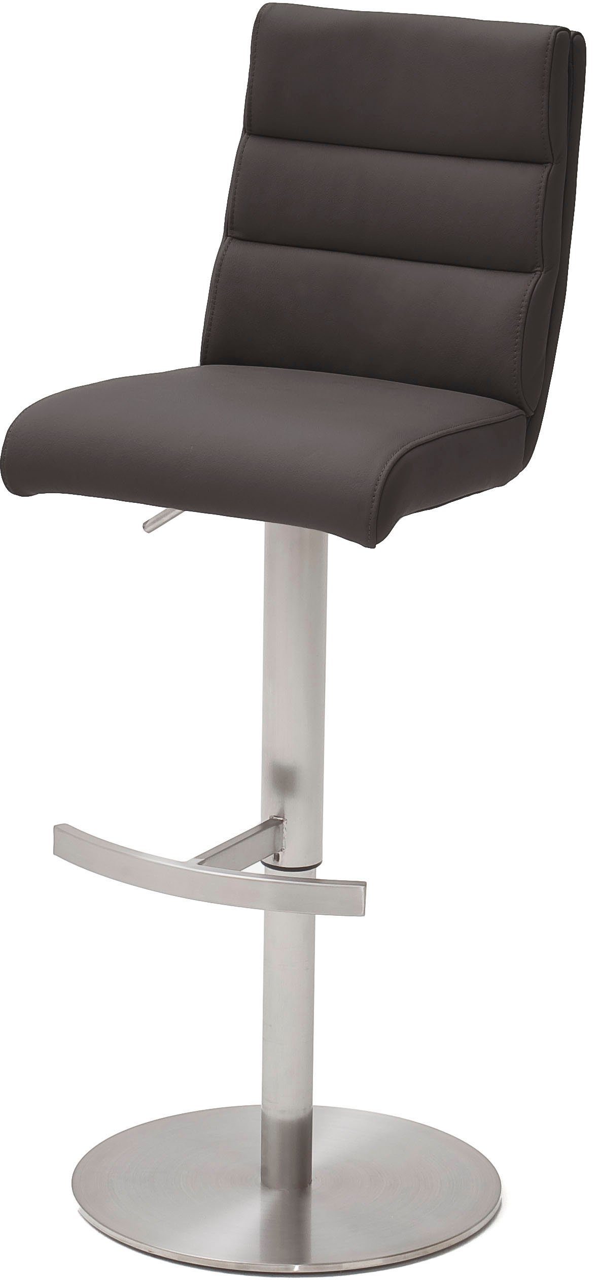 MCA furniture Bistrostuhl GIULIA Barstuhl Tresenstuhl Tresenhocker, Barhocker,Bistrohocker,Barstuhl,drehbar,Sitzhöhe 53-78cm,mit Lehne