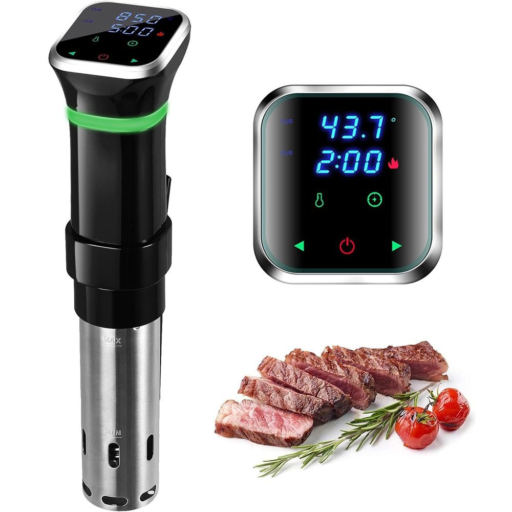 SSY Dampfgarer Sous Vide Stick-Präzisionsgarer mit LED-Display, Leiser Betrieb & Energiesparend