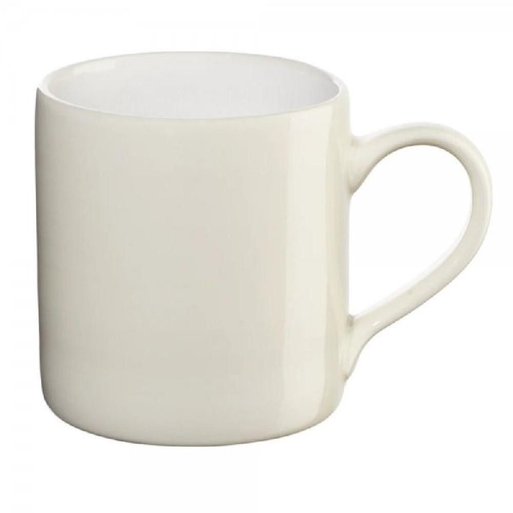 ASA SELECTION Tasse Asa Henkelbecher re:glaze Weiß Glänzend (300 ml)