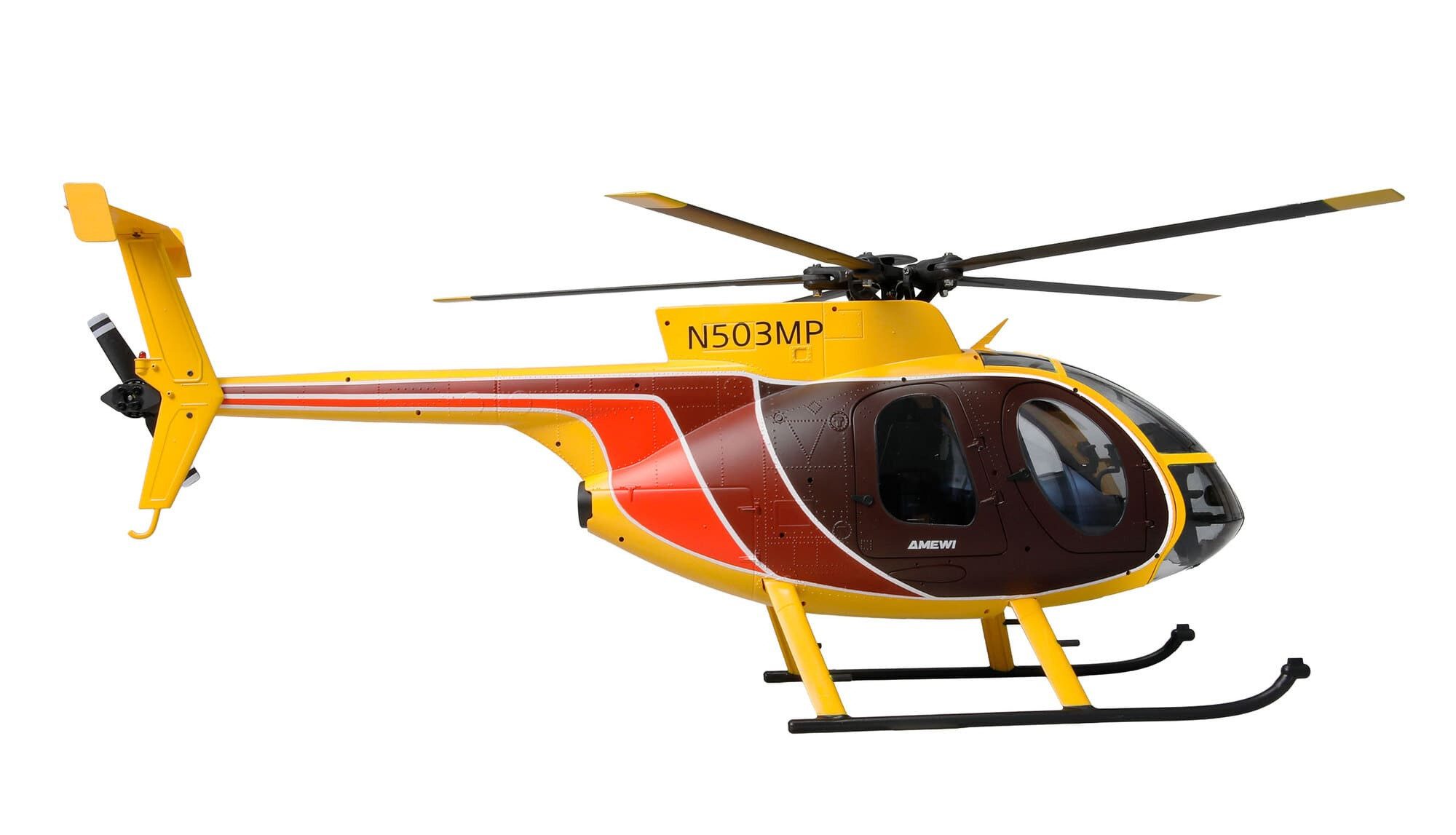 Amewi RC-Helikopter Amewi MD500 Pro GPS Hawaii RC Helikopter RTF