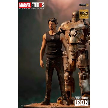 Iron Studios Sammelfigur Tony Stark und Mark I 1:10 Statue - Marvel Iron Man