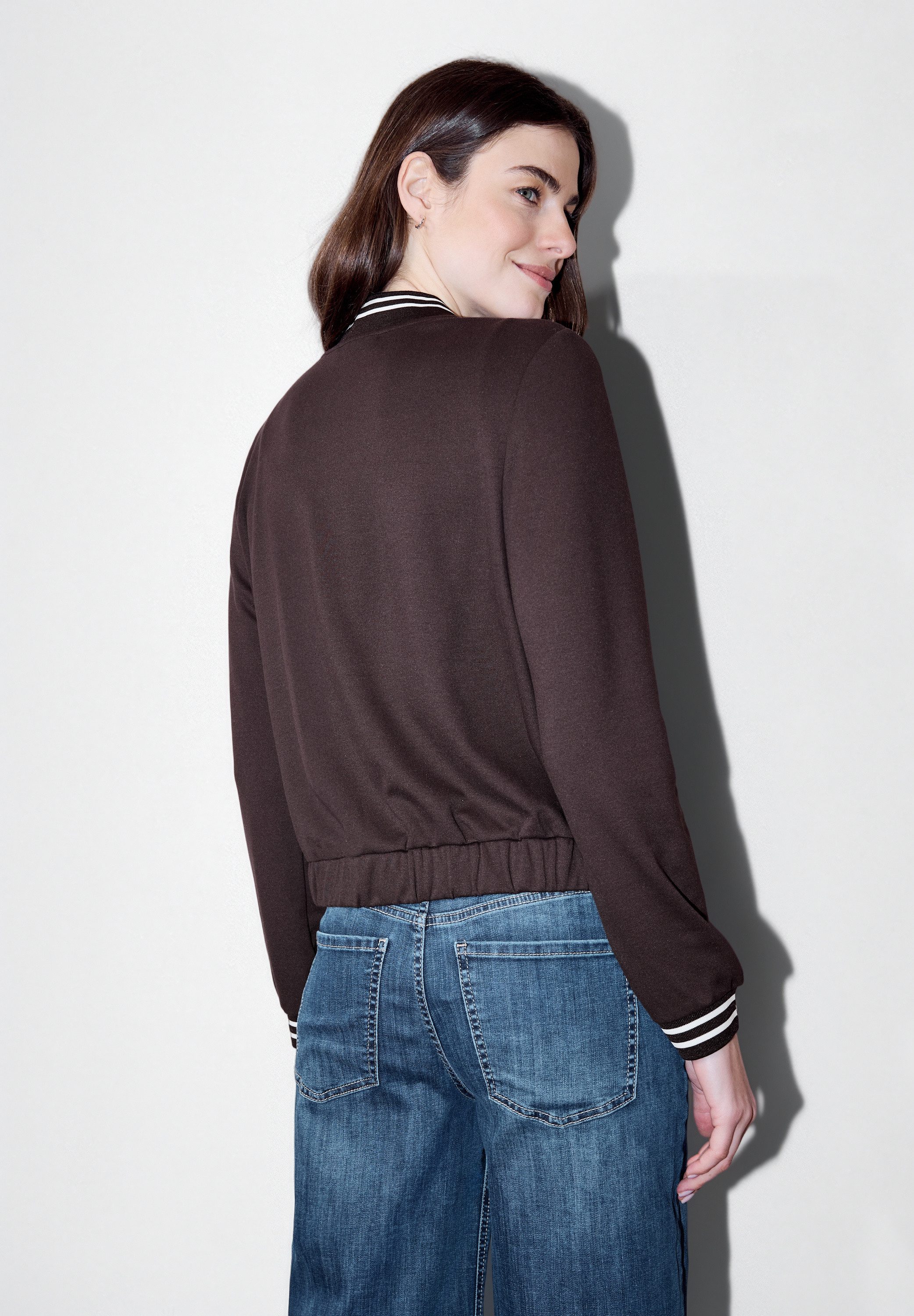 STREET ONE STUDIO Blouson mit College-Style Details