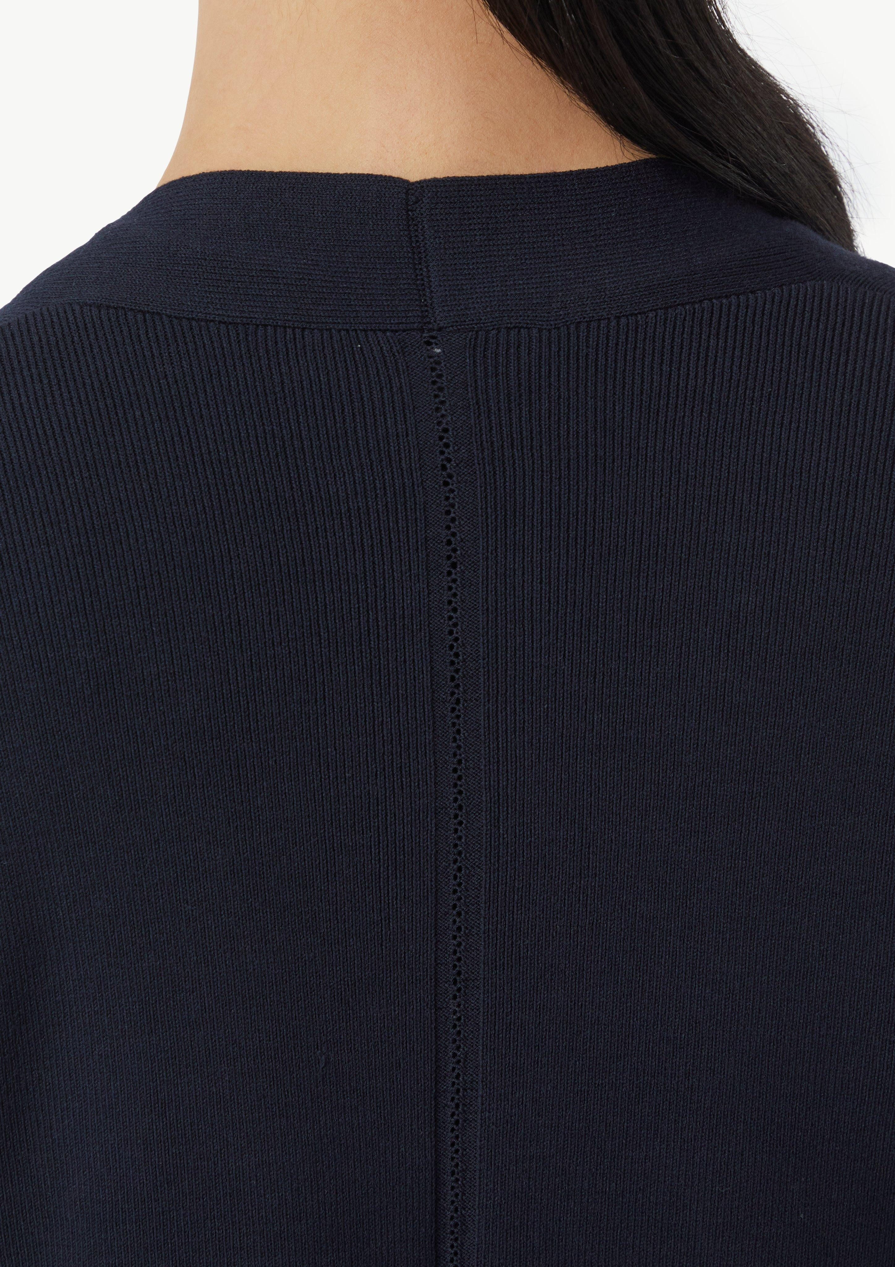 comma Strickjacke Feinstrick-Cardigan mit Ajour-Detail günstig online kaufen