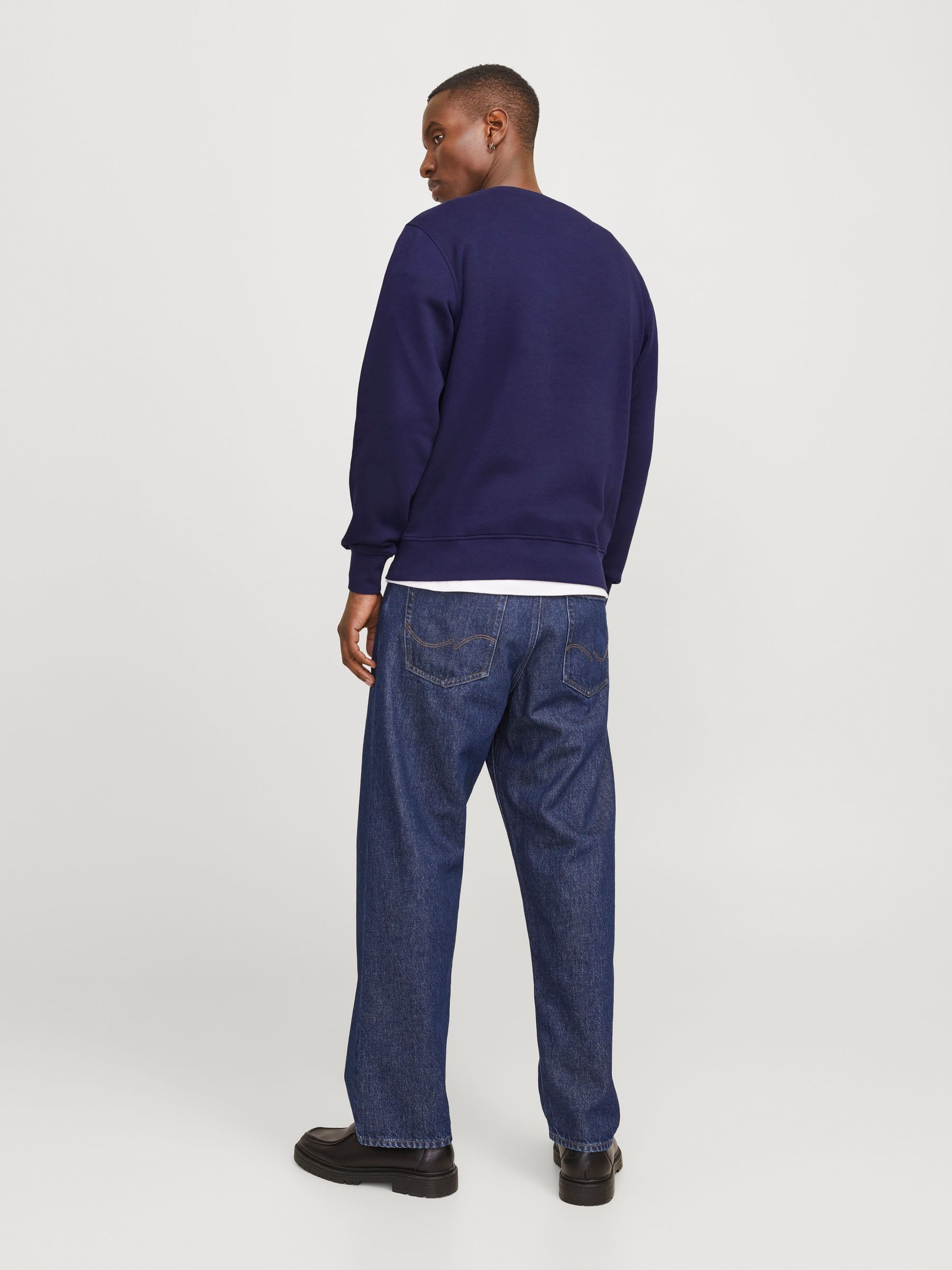 Jack & Jones Sweatshirt Weiches mit 3D Print Relaxed Fit JORVESTERBRO JORVESTERBRO SWEAT CREW NECK NOOS