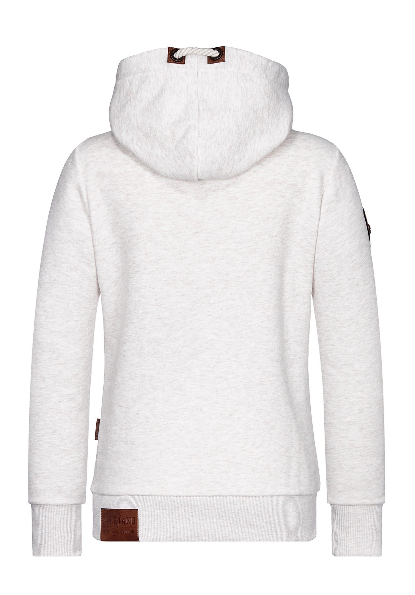 naketano Hoodie Kapuzenpullover Damen Baumwolle, weich, Kapuze, Kängurutasche (Spar-Set, Darth) Hoodie, weiche Sweatware, Rippbündchen, Streetwear, Loungewear